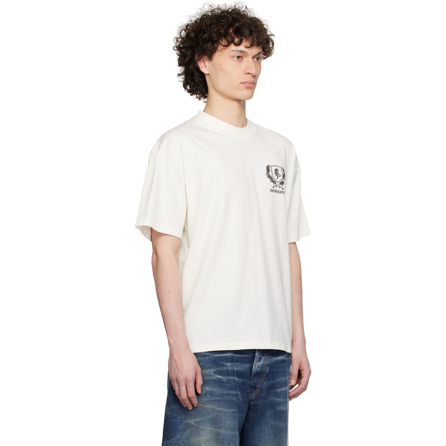  Represent Off-white Crest T-shirt 