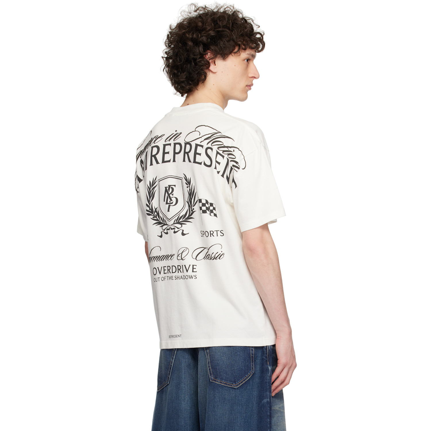 Represent Off-white Crest T-shirt 