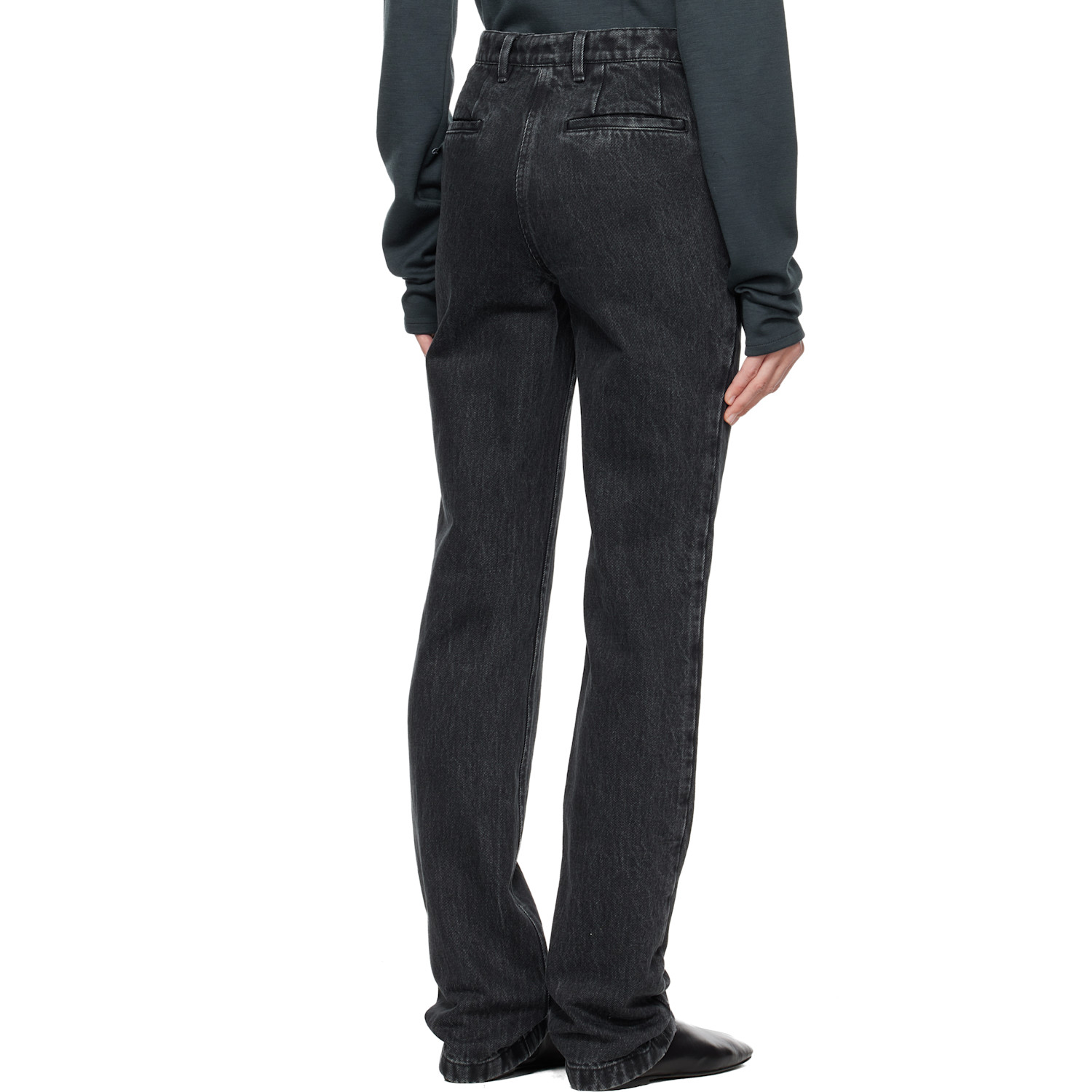  Rier Black Faded Jeans 