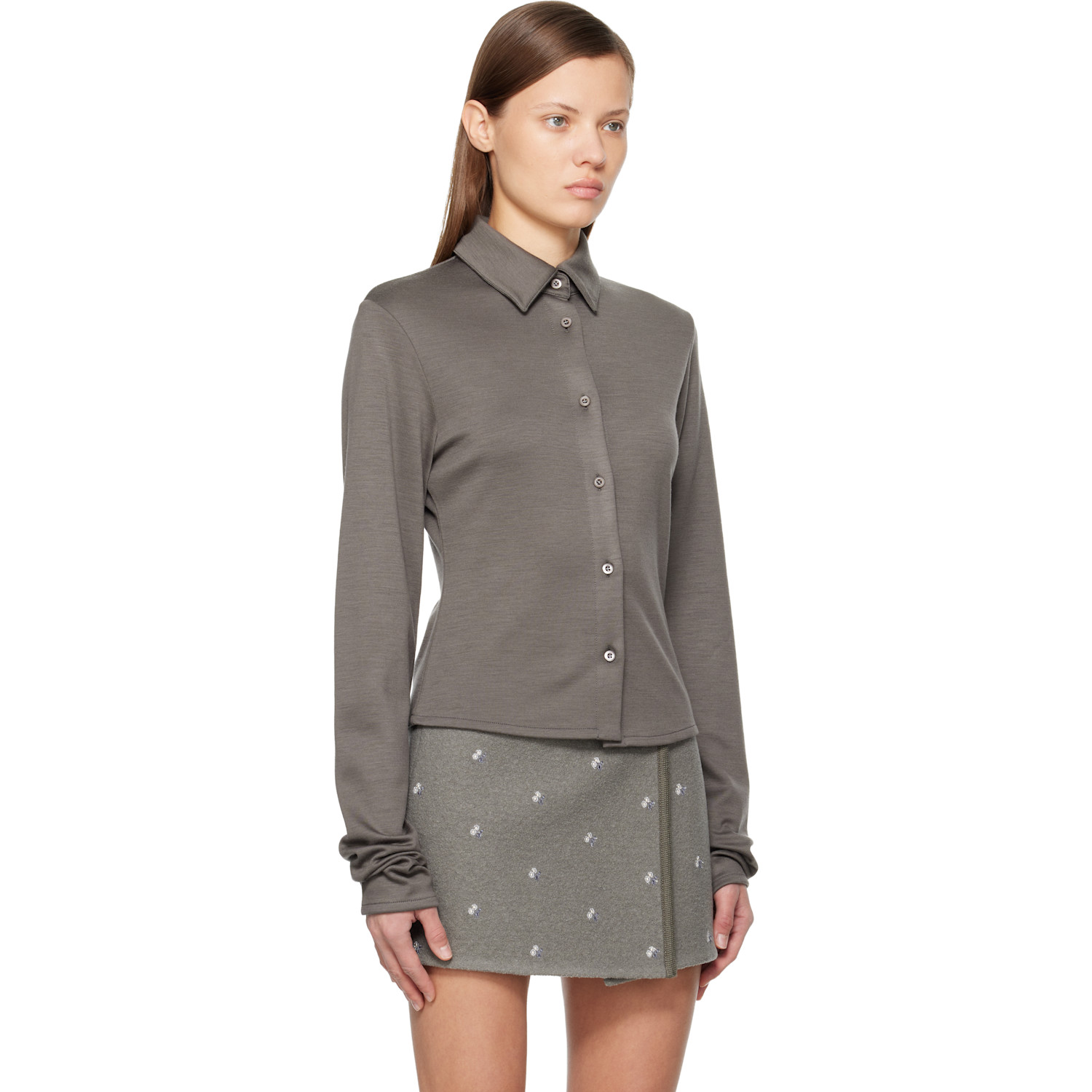  Rier Gray Polar Shirt 