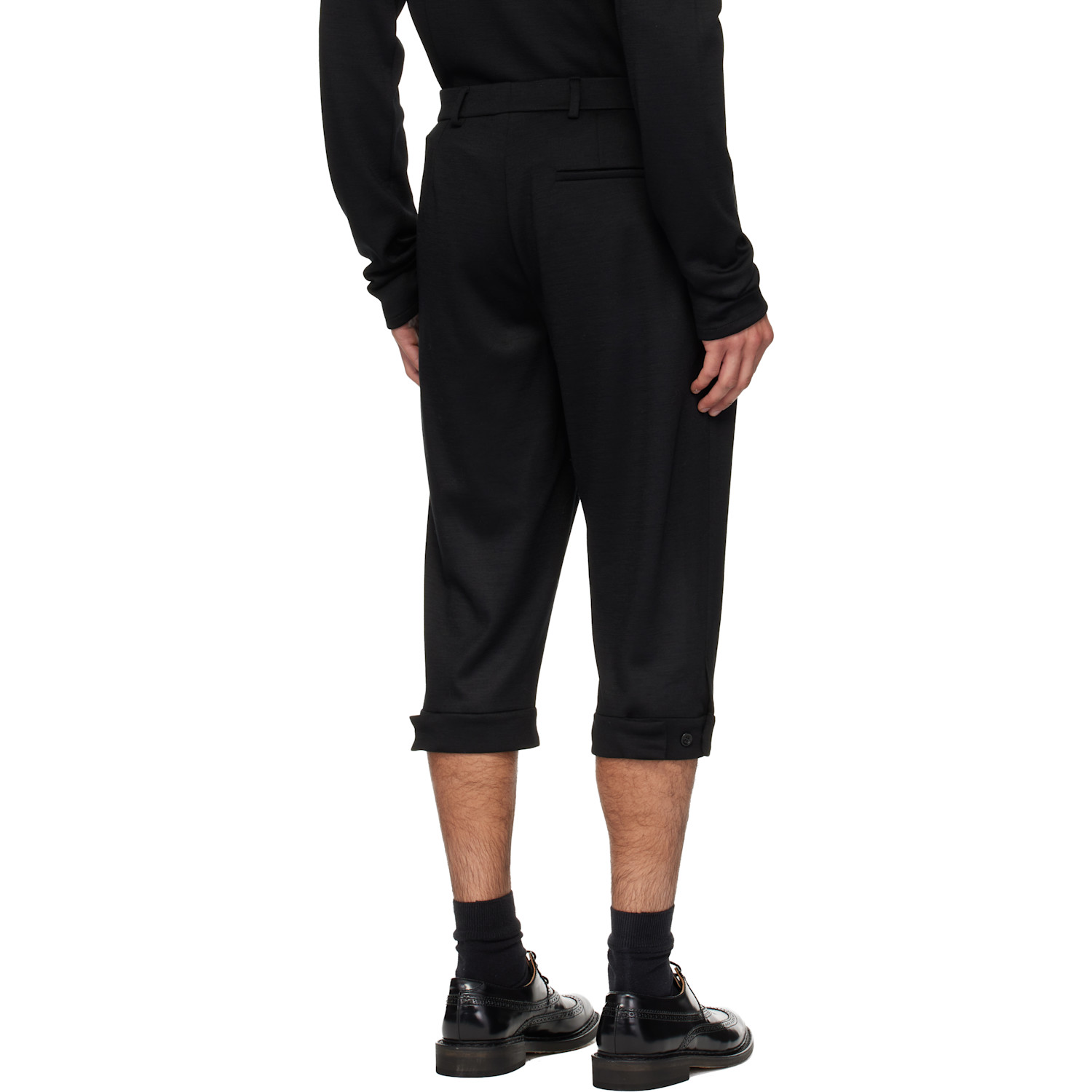  Rier Black Knickerbocker Shorts 