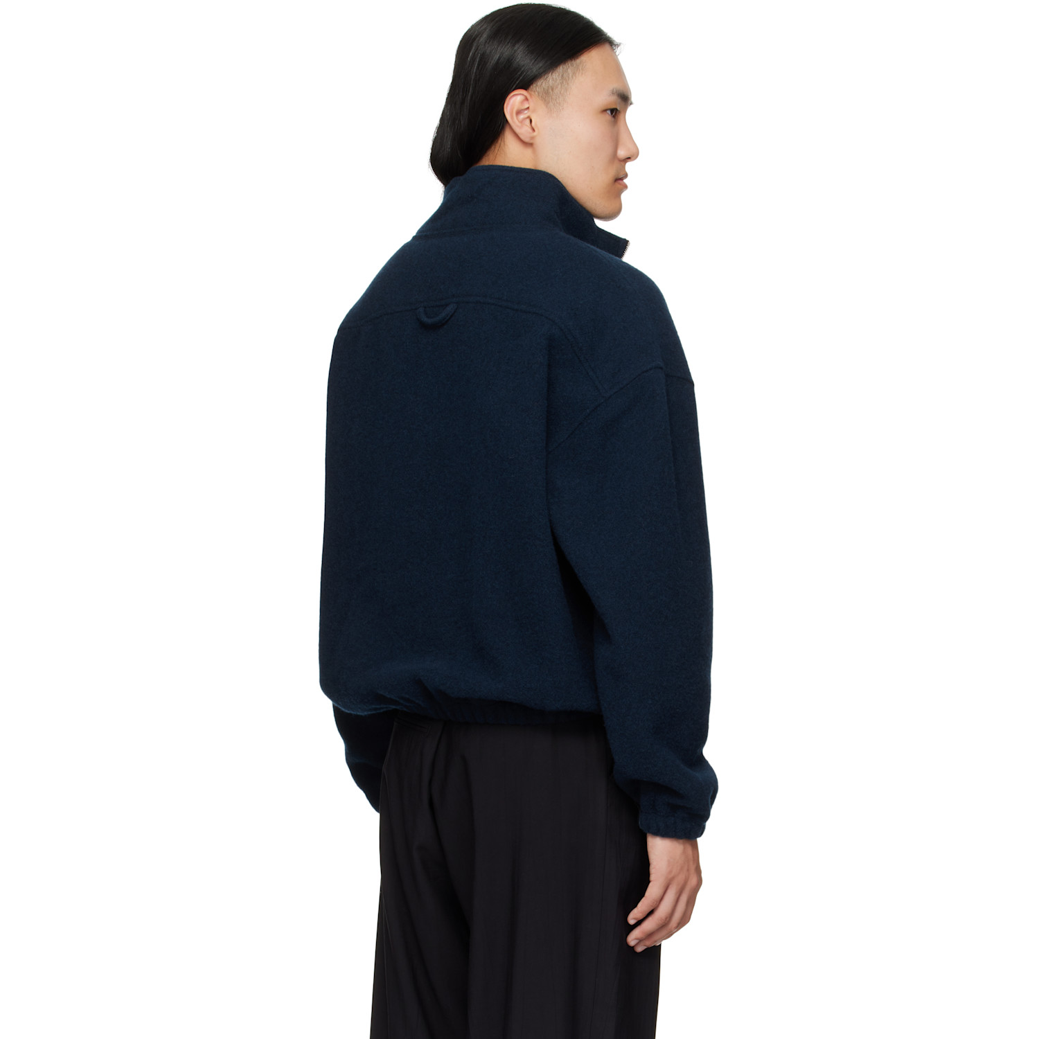  Rier Blue Fleece Sweater 