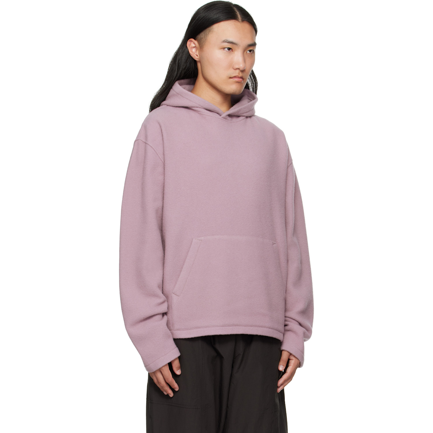  Rier Pink Fleece Hoodie 