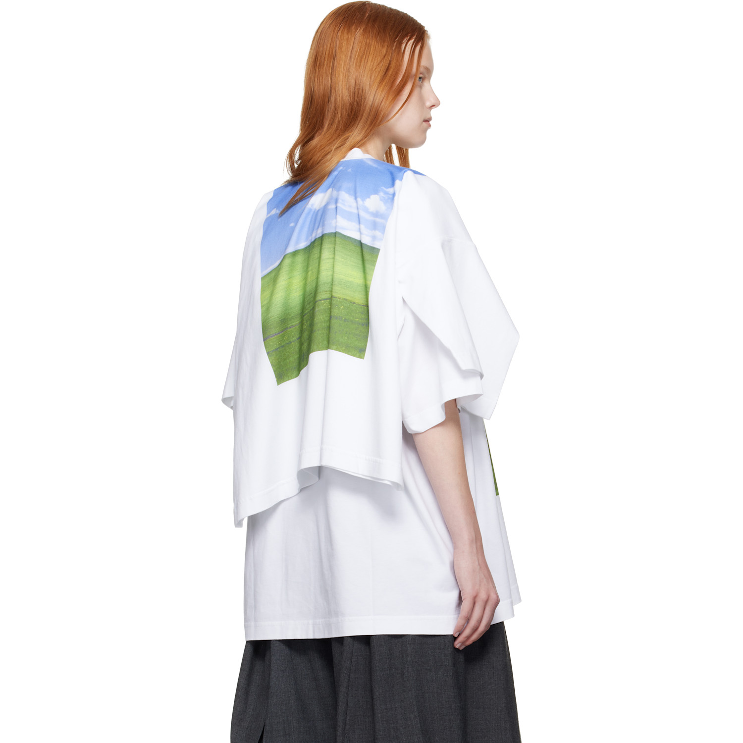  Vetements White Desktop Double Layered T-shirt 