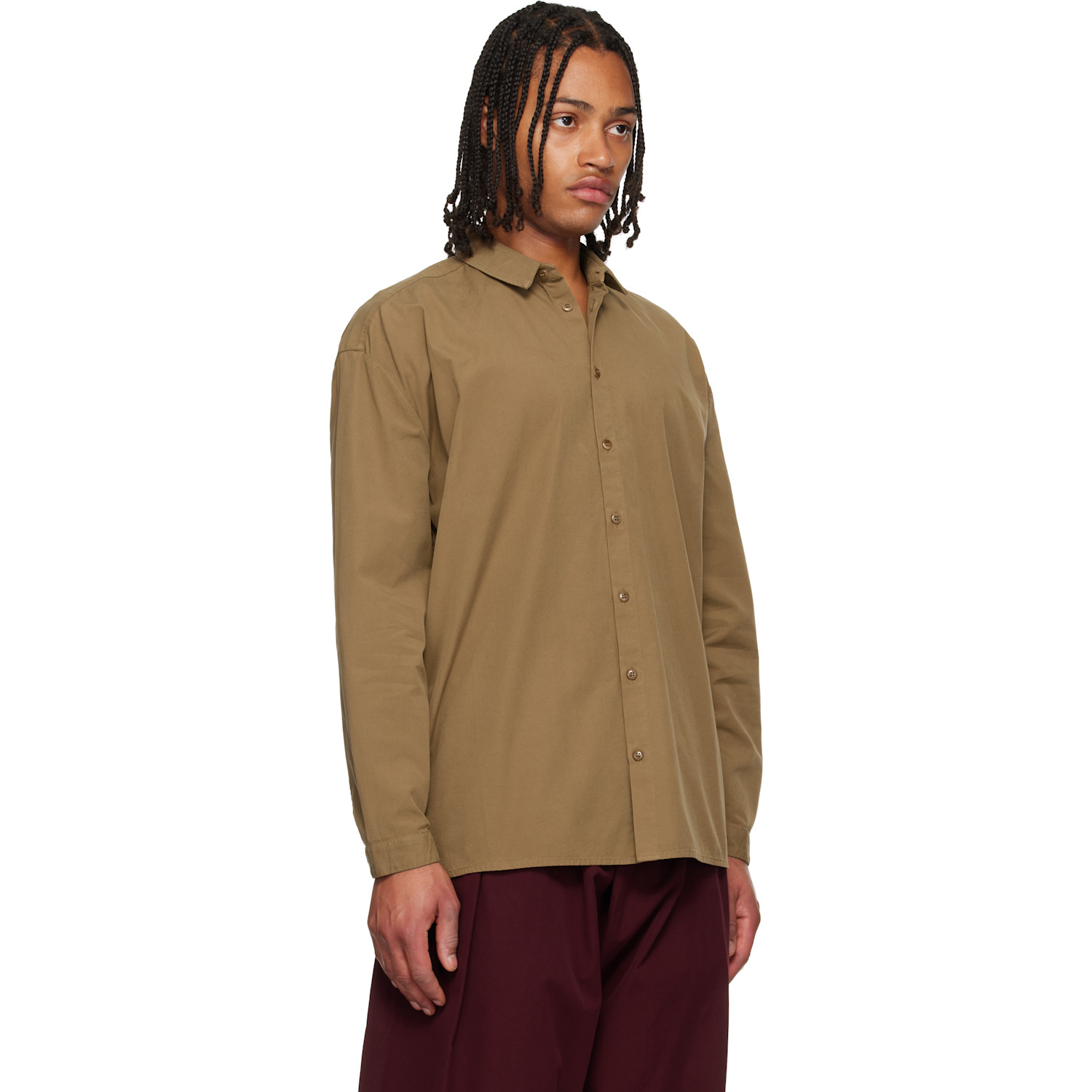  Toogood Beige 'the Draughtsman' Shirt 