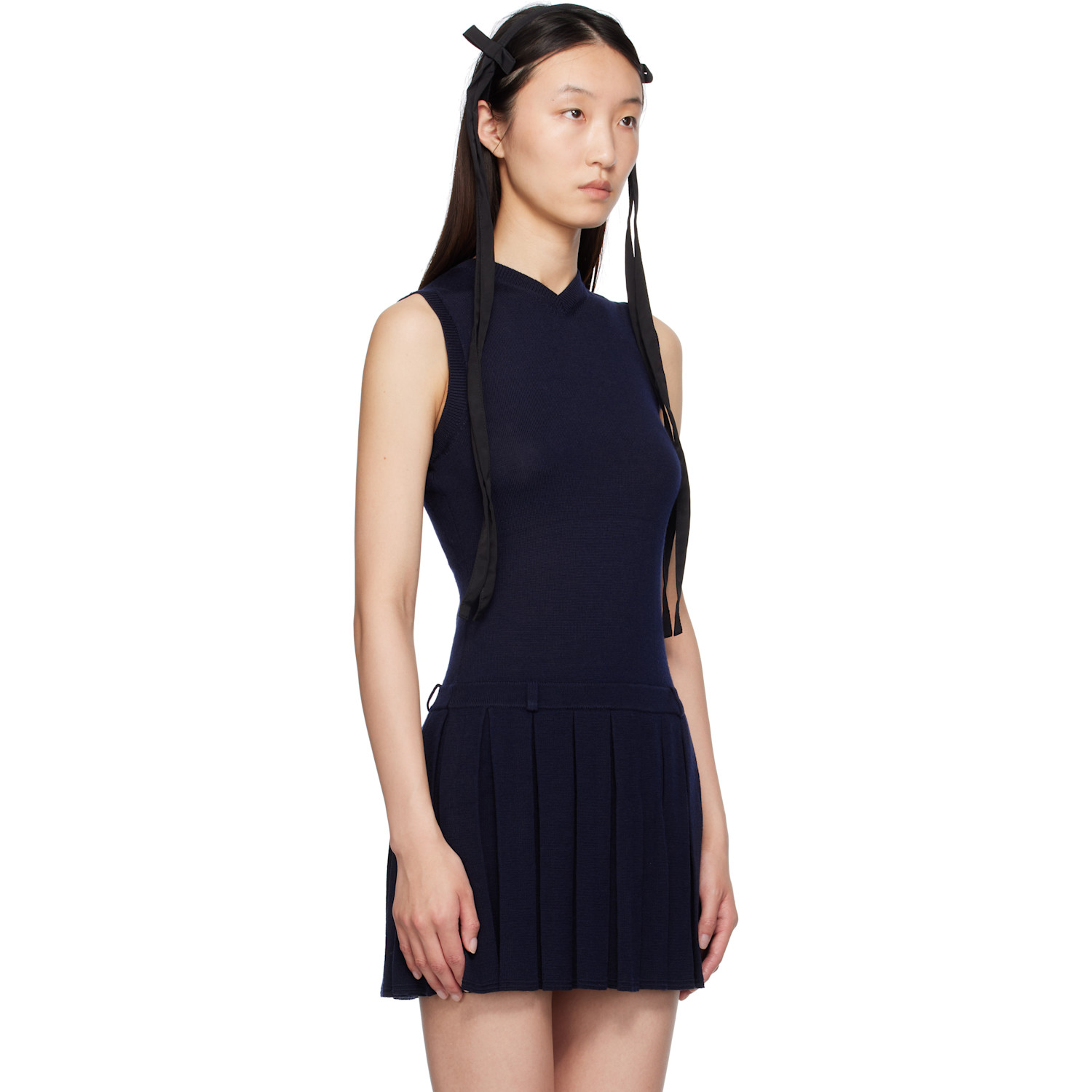  Sandy Liang Black Recital Headband 