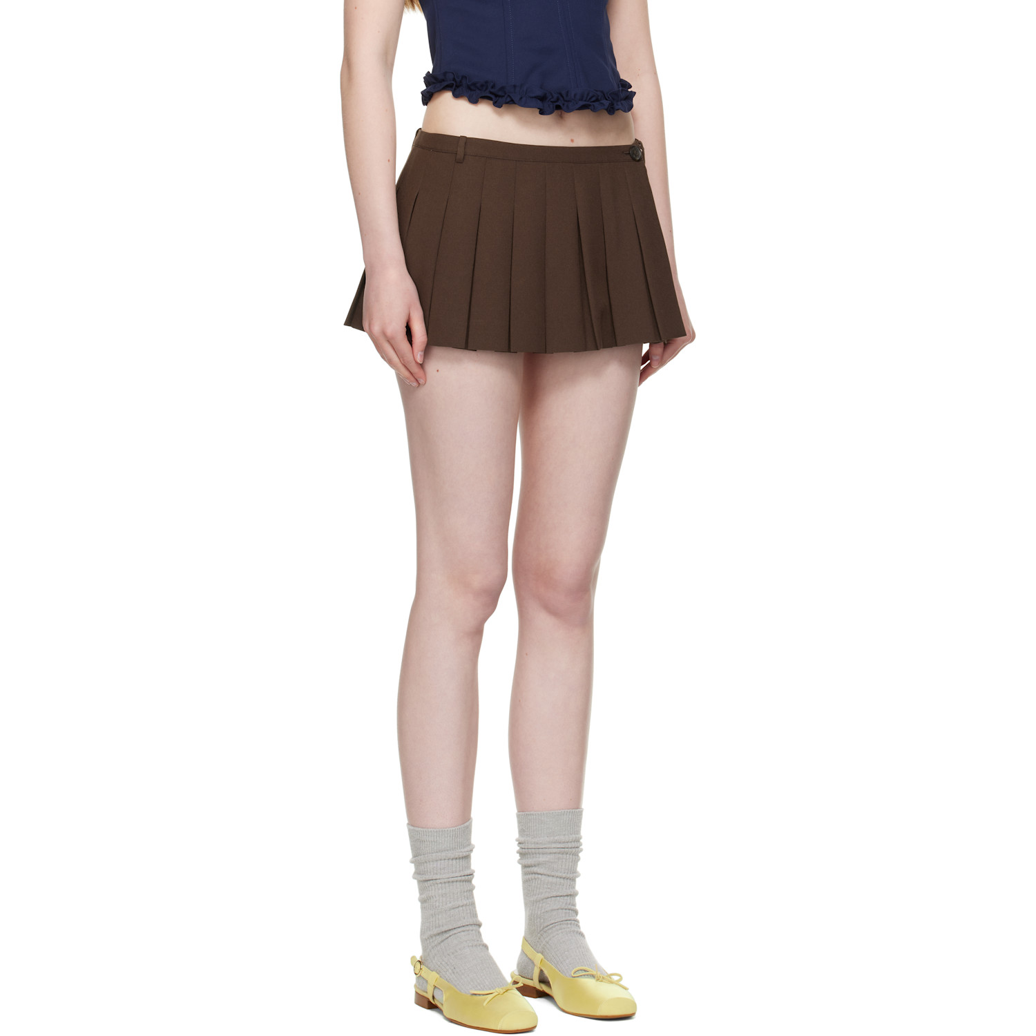  Sandy Liang Brown Bunny Skort 