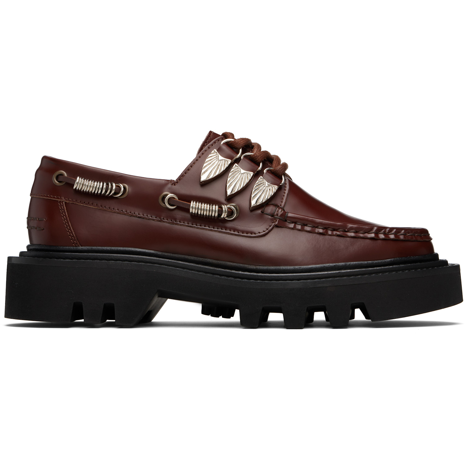 Toga Virilis Brown Leather AJ1431 Derbys