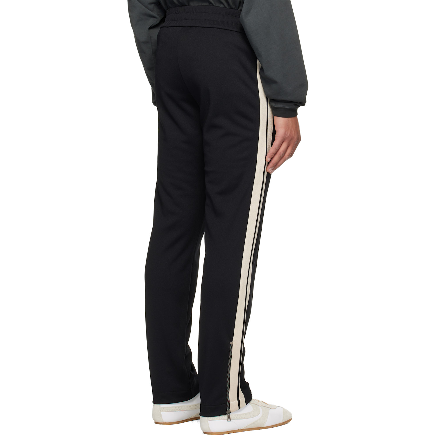  Palm Angels Black Classic Logo Track Pants 