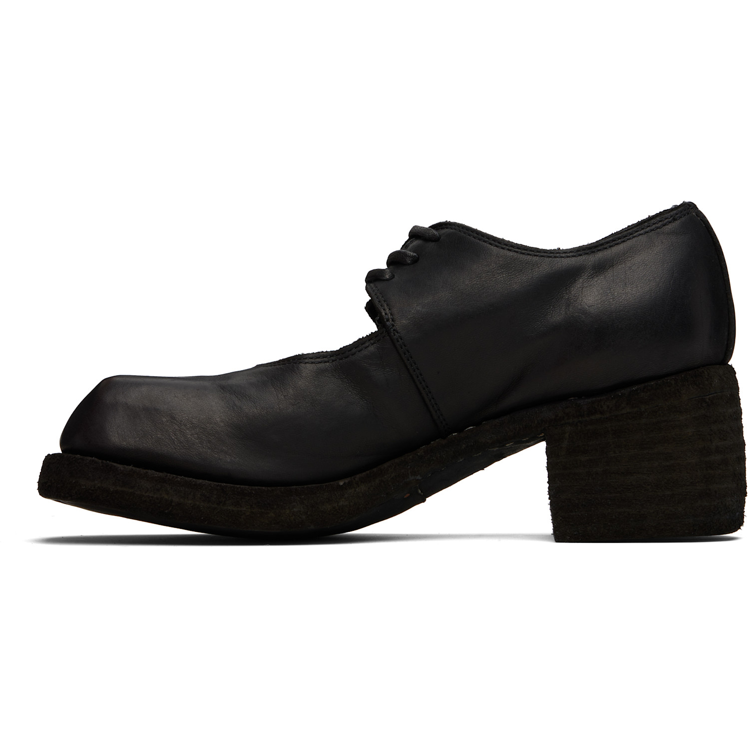  Guidi Black 9080 Derbys 