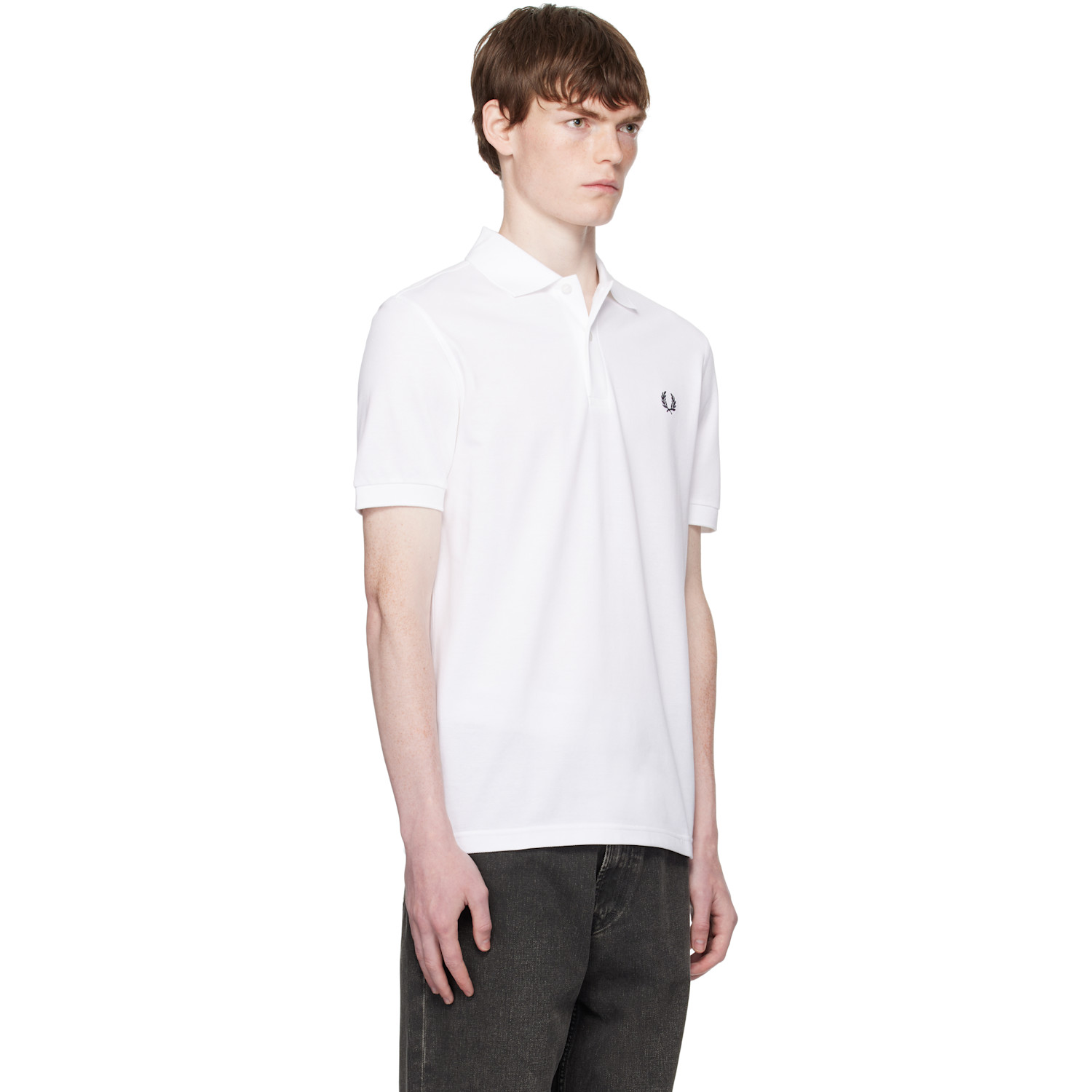  Fred Perry White 'the Fred Perry Shirt' Polo 