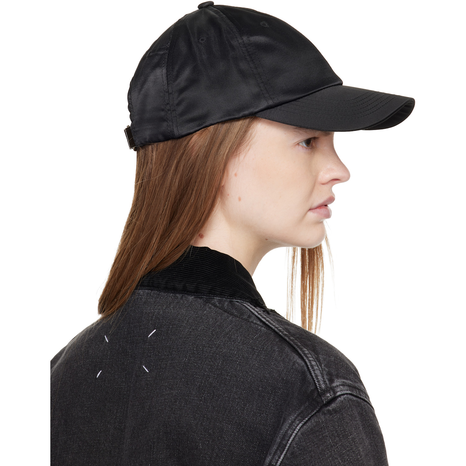 Wales Bonner Black 'the Original' Baseball Cap 