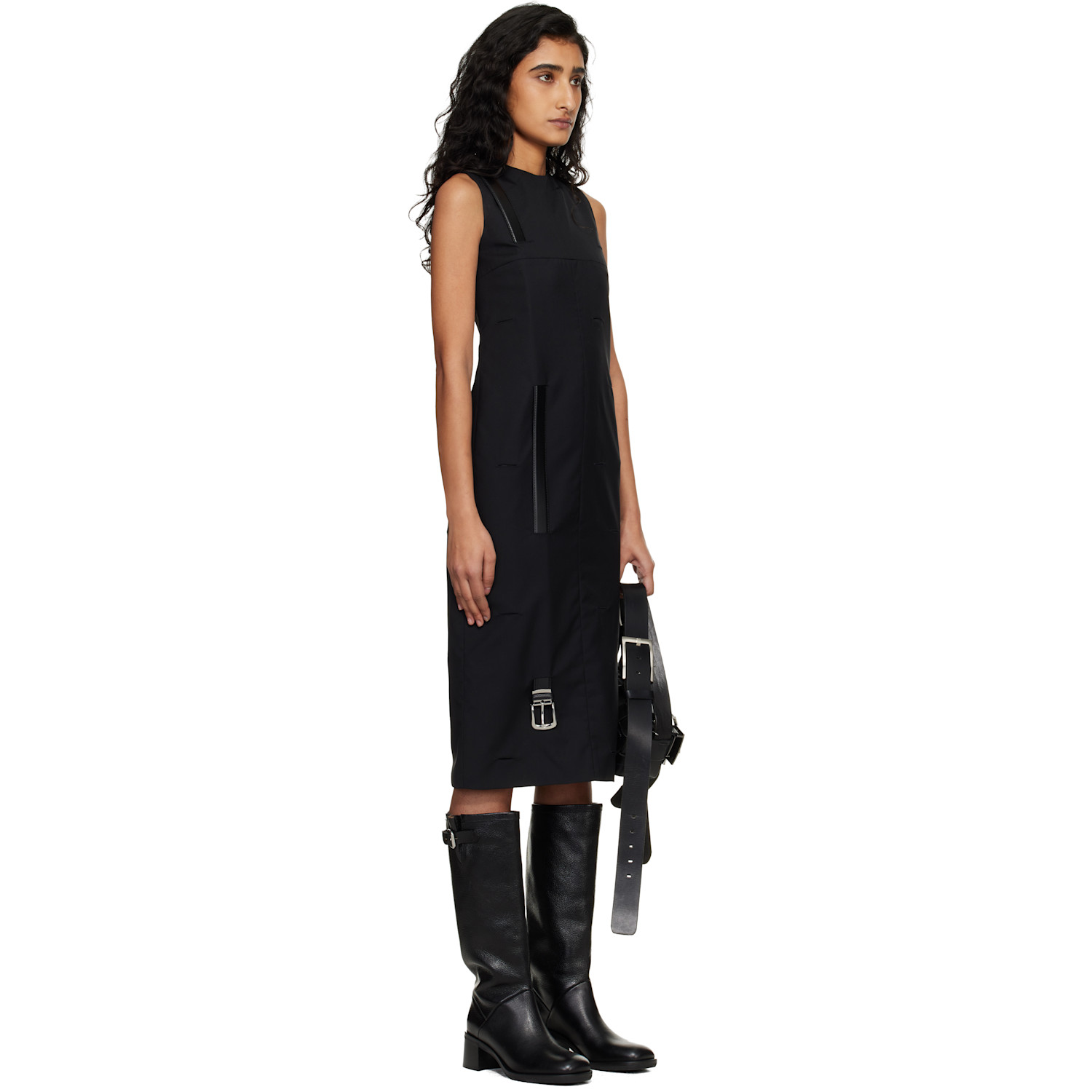  Hodakova Black Holy Midi Dress 