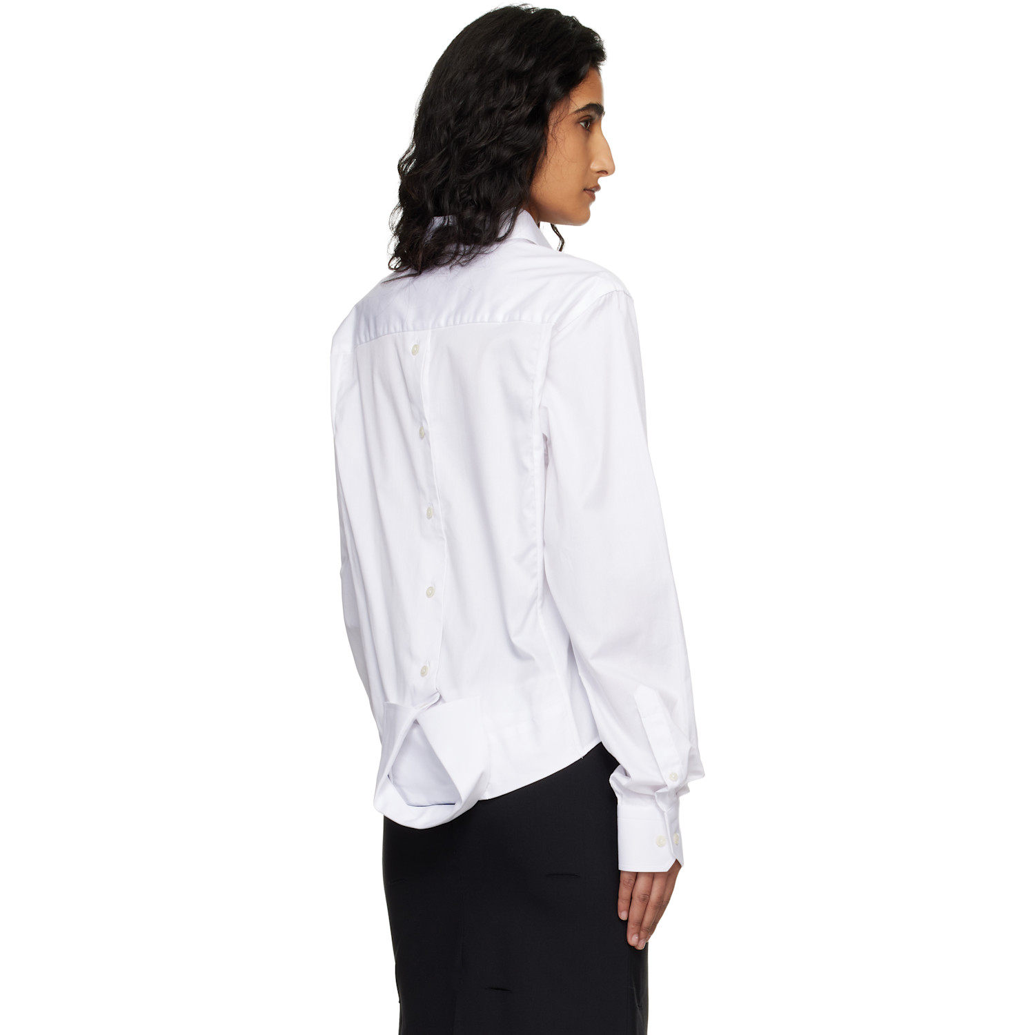  Hodakova White Flip Shirt 