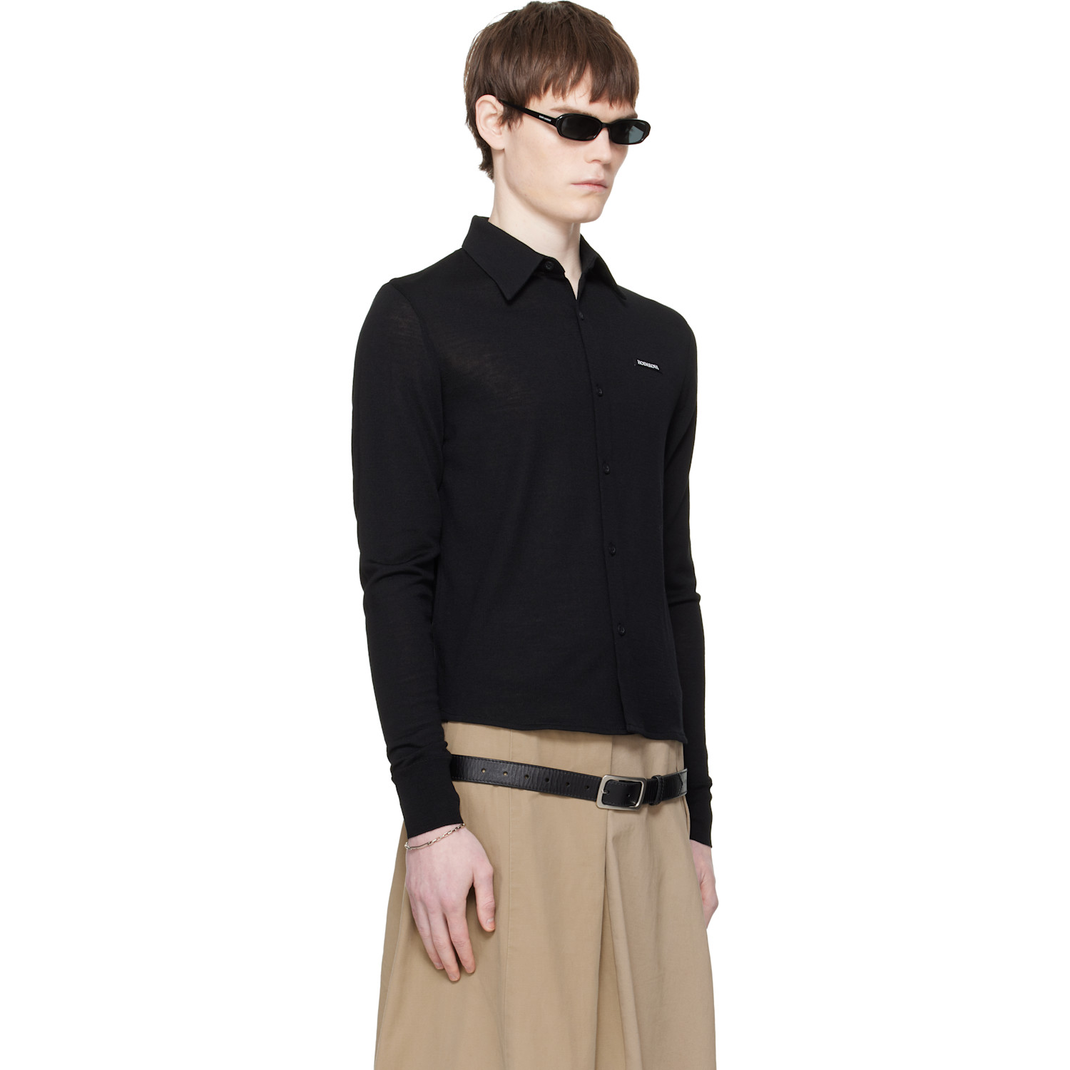  Hodakova Black Knit Shirt 