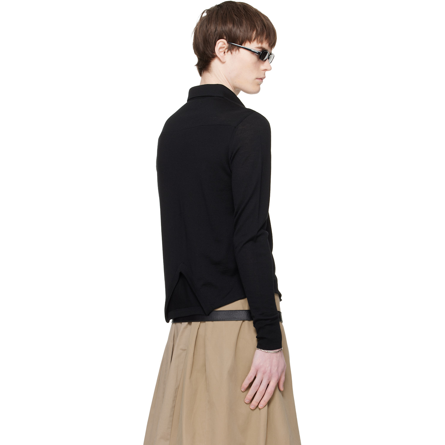  Hodakova Black Knit Shirt 