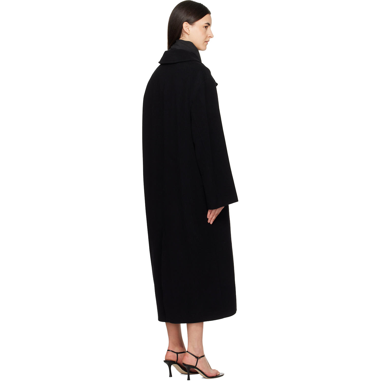  Toteme Black Shield Coat 
