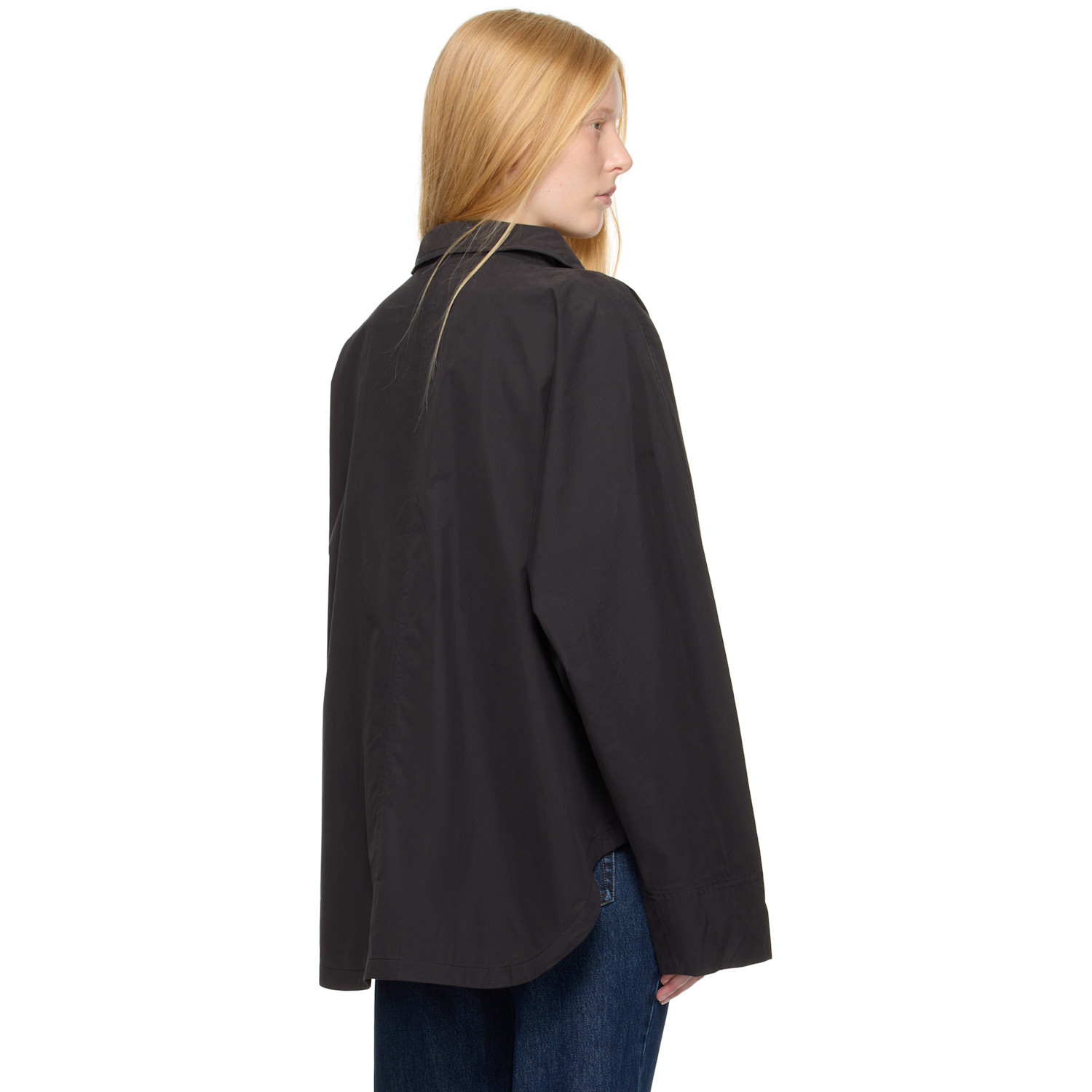  Toteme Black Summer Parachute Jacket 