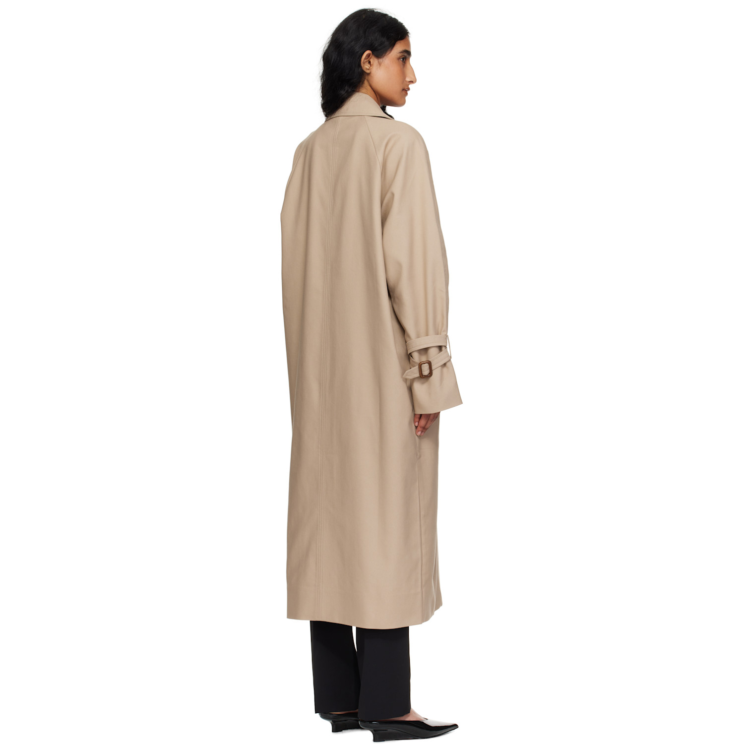  Toteme Beige Signature Trench Coat 