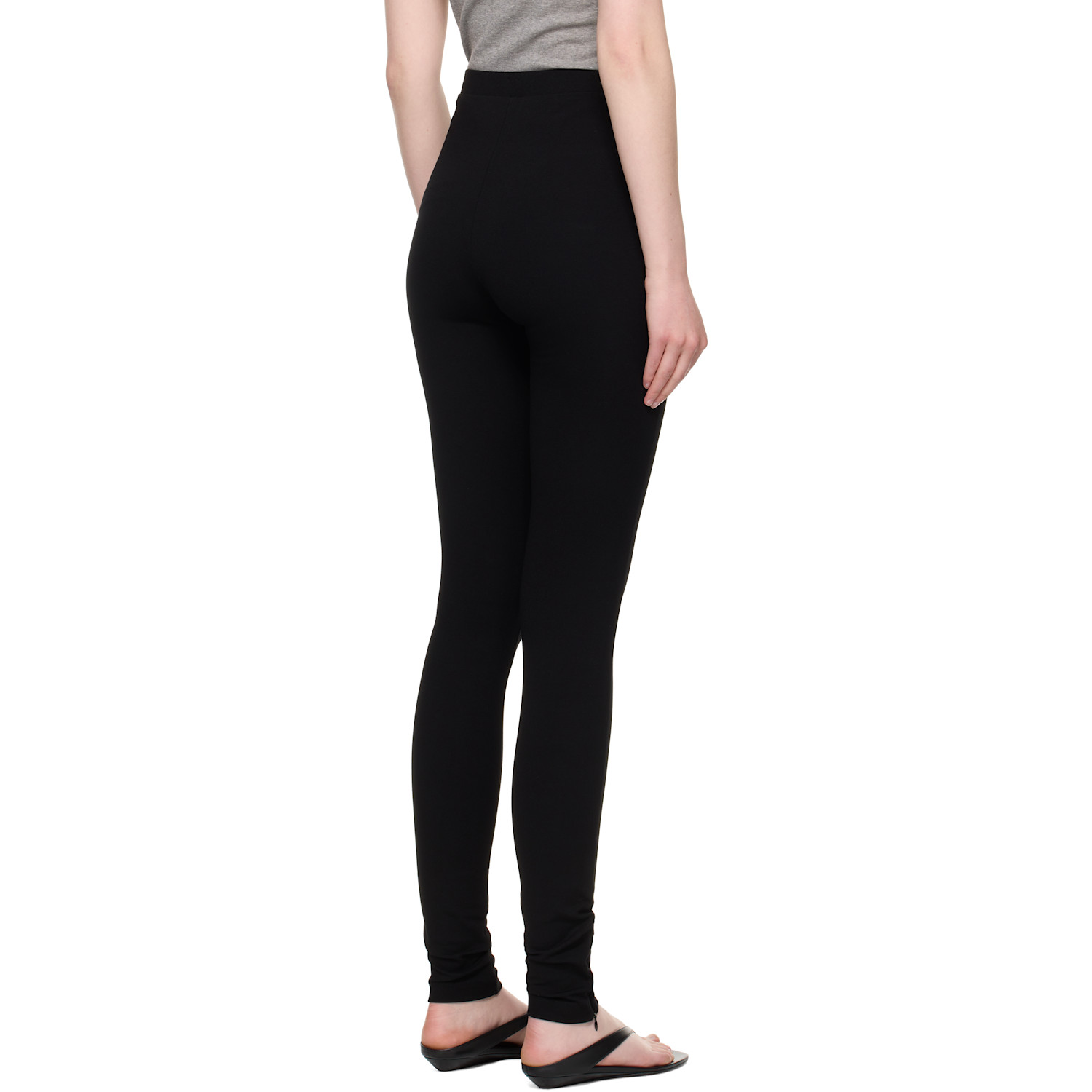  Toteme Black Zip Leggings 