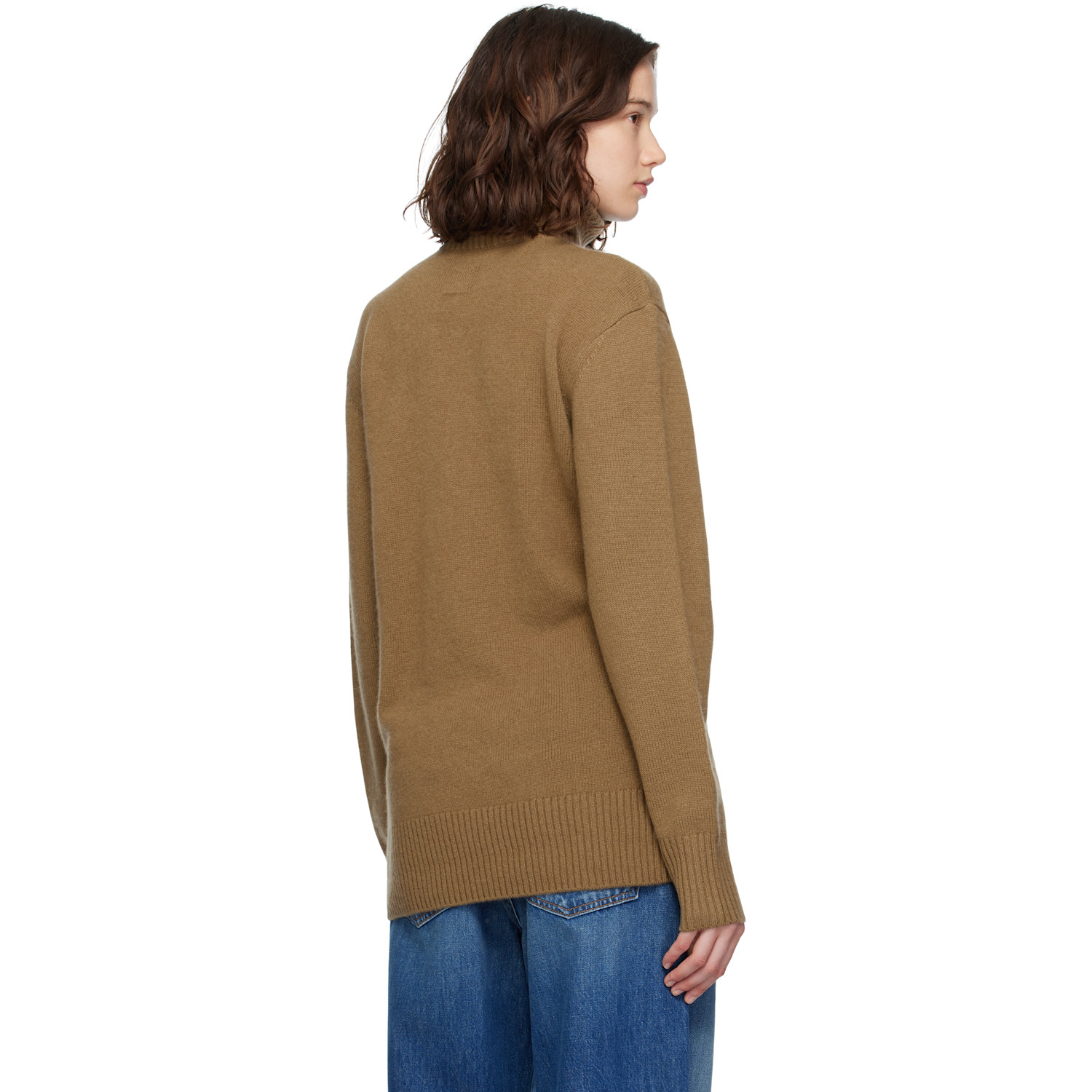  Toteme Brown Cashmere Turtleneck 