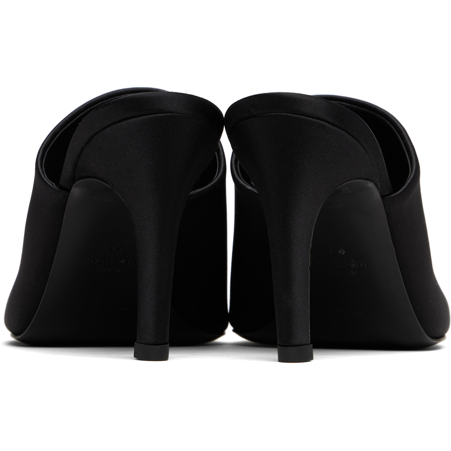  Toteme Black Bandeau Mules 