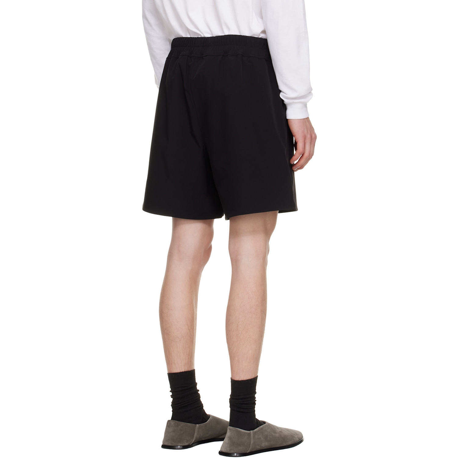  Fear Of God Black Tech Running Shorts 