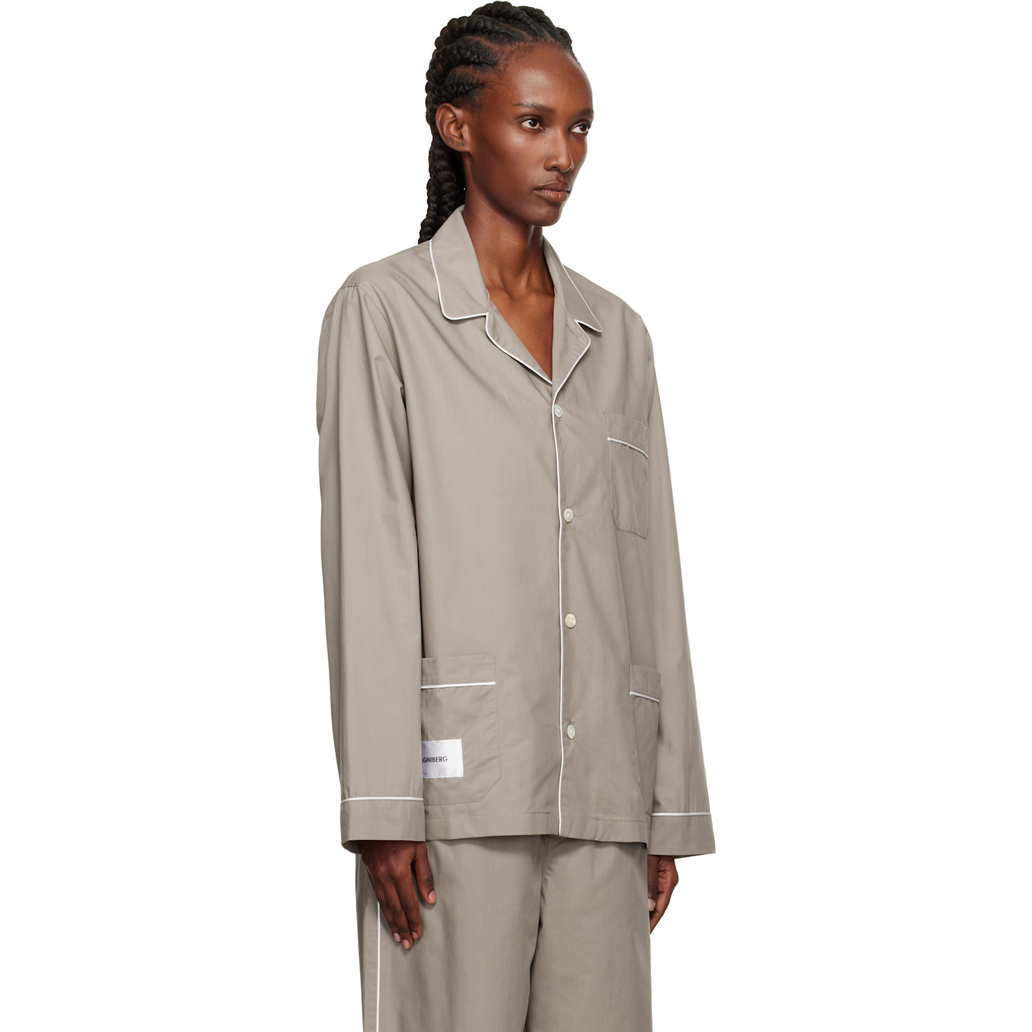  Magniberg Taupe Dolce Pyjama Shirt 