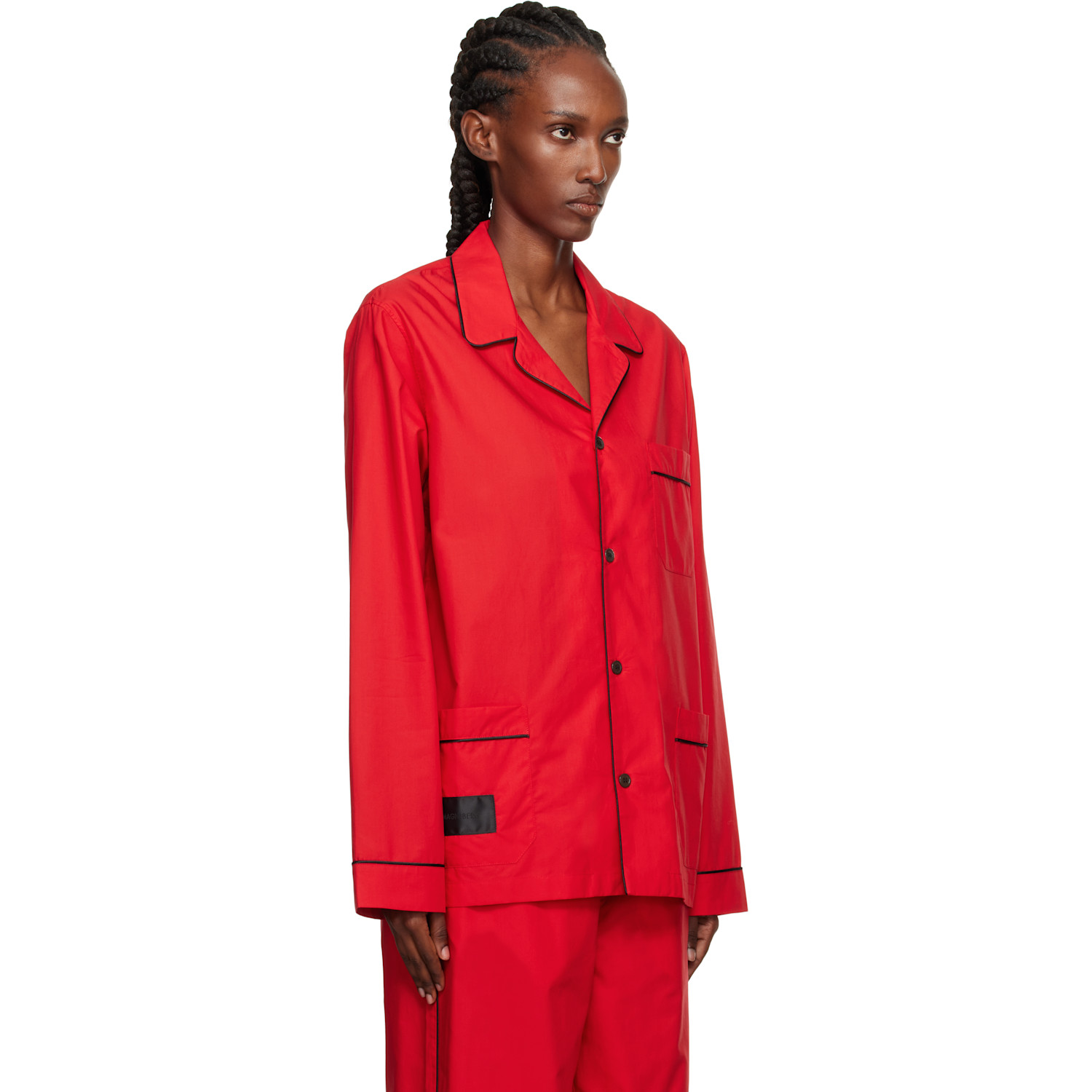  Magniberg Red Dolce Pyjama Shirt 
