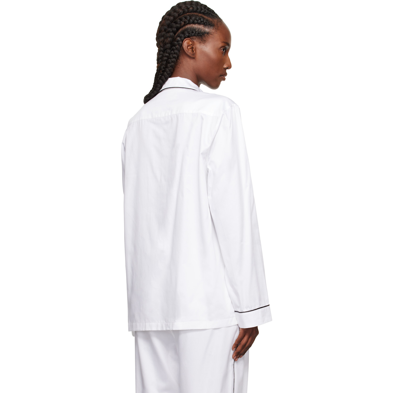  Magniberg White Sorbetto Pyjama Shirt 