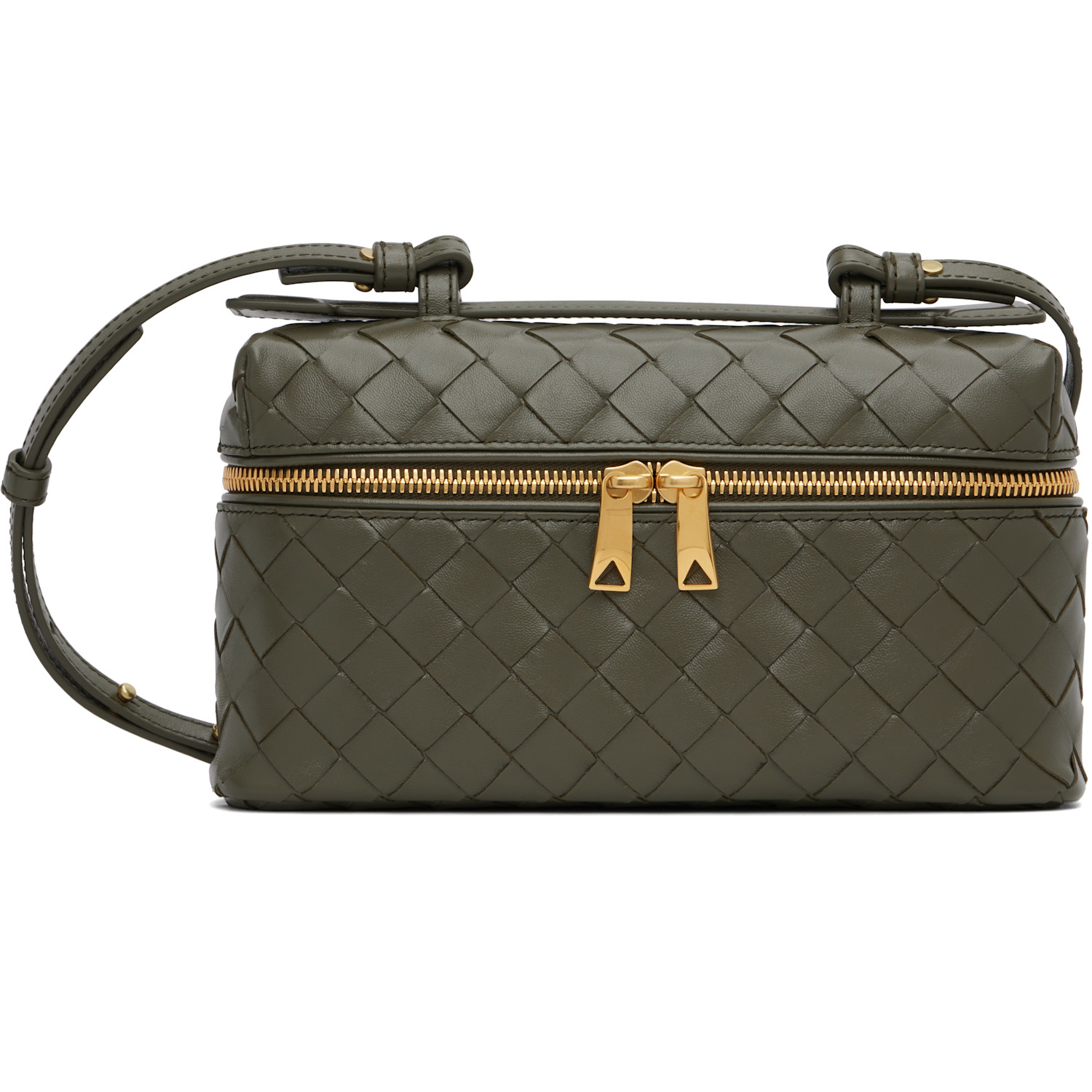 Bottega Veneta Khaki 'Bang Bang' Bag