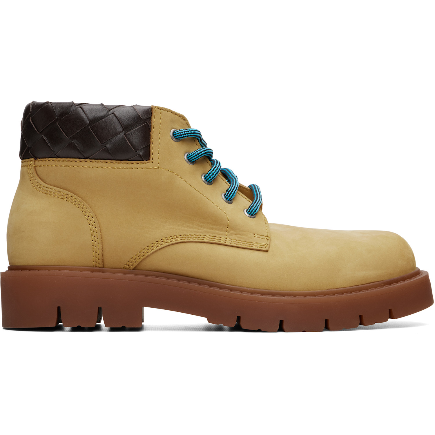 Bottega Veneta Beige Haddock Cropped Boots