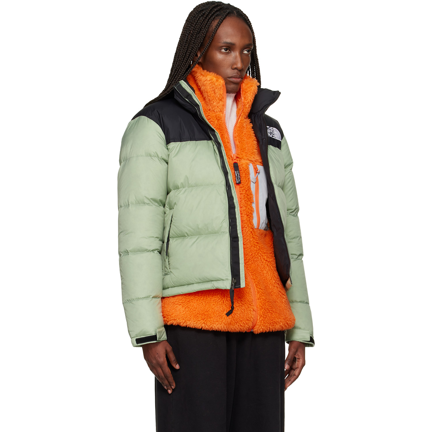  The North Face Green 1996 Retro Nuptse Down Jacket 