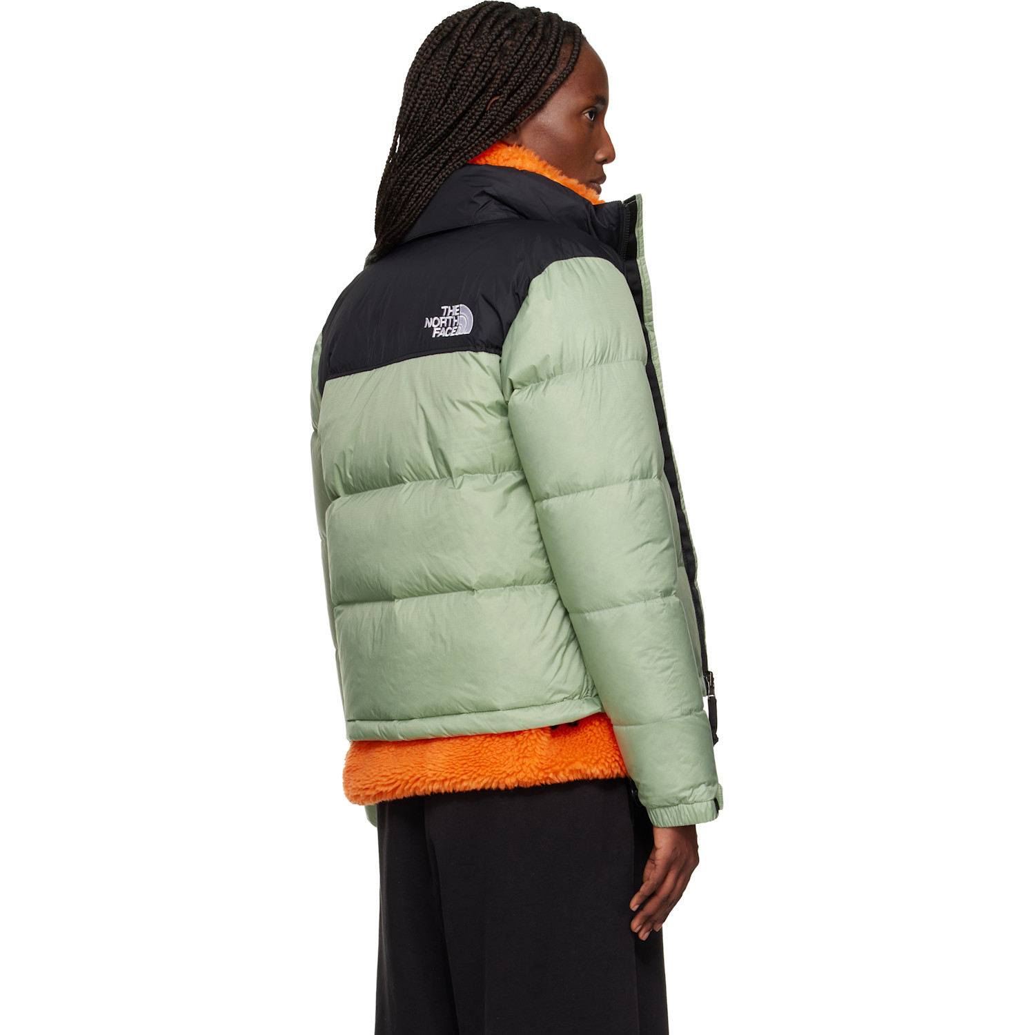  The North Face Green 1996 Retro Nuptse Down Jacket 