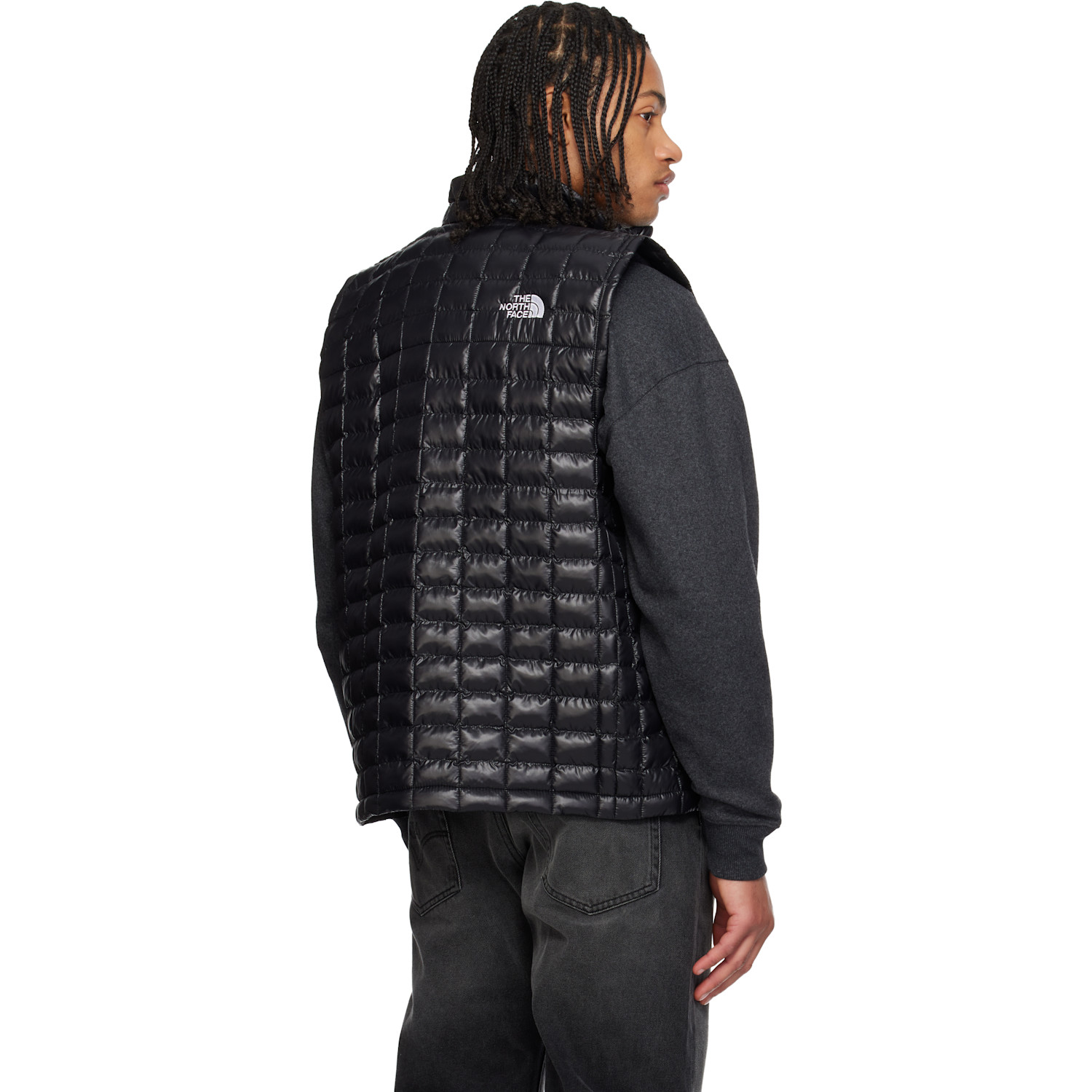  The North Face Black Thermoball Vest 
