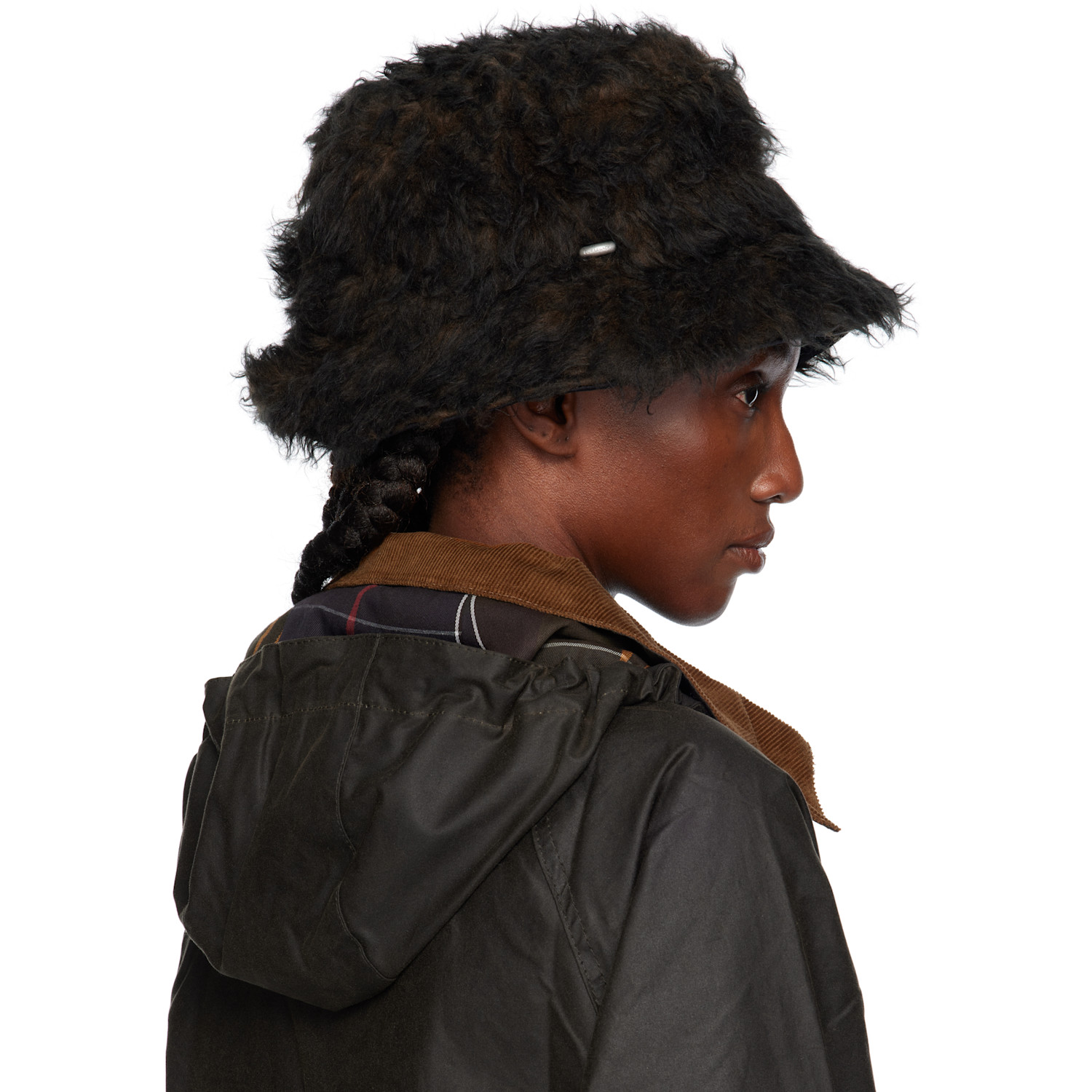  Our Legacy Brown Logo Hardware Bucket Hat 