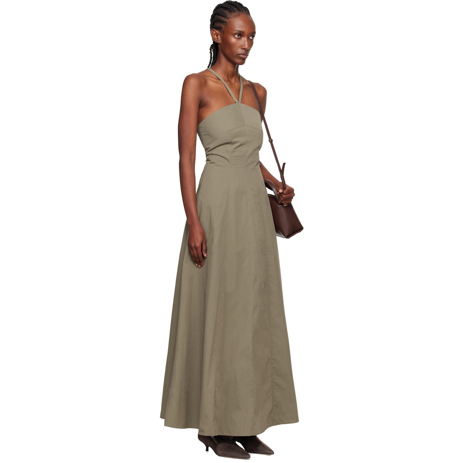  Our Legacy Khaki Poise Maxi Dress 