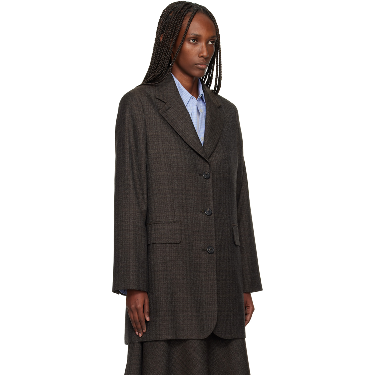  Our Legacy Brown Queens Blazer 