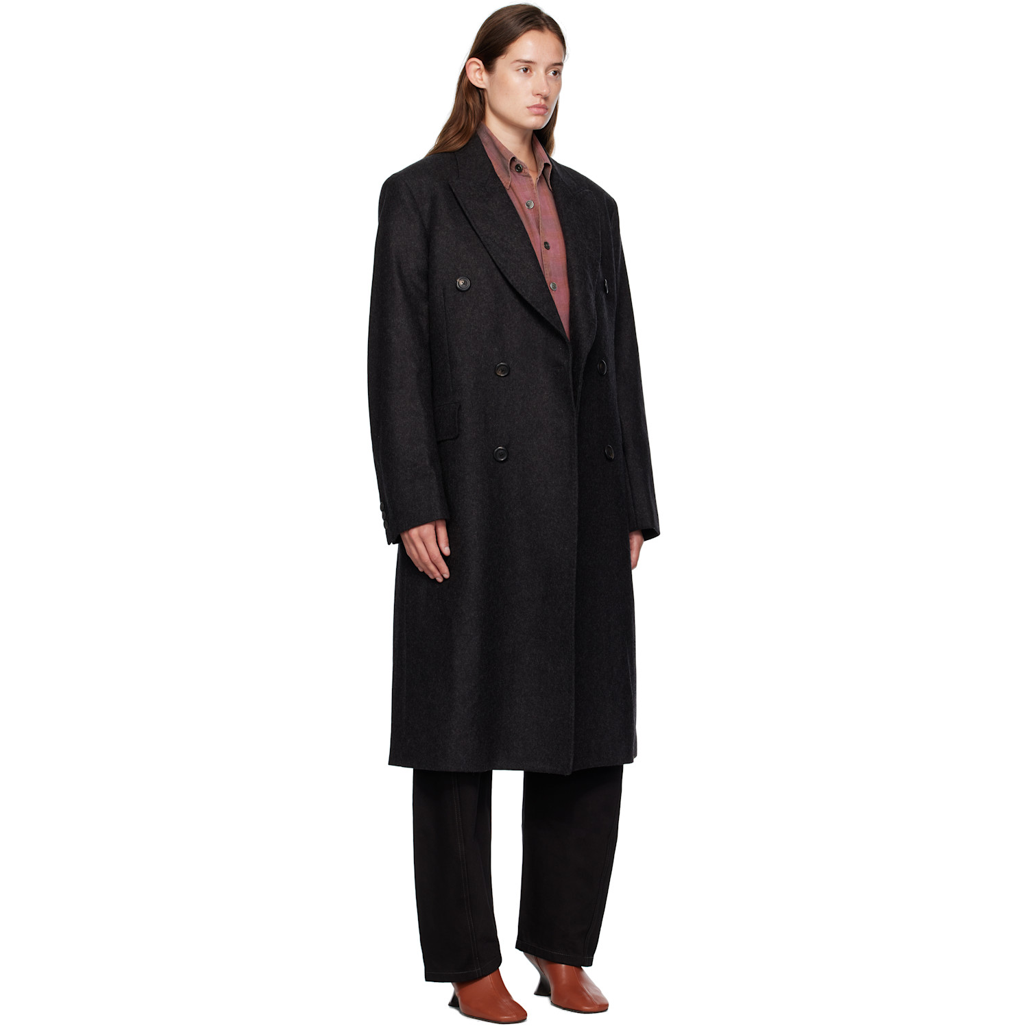  Our Legacy Gray Whale Coat 