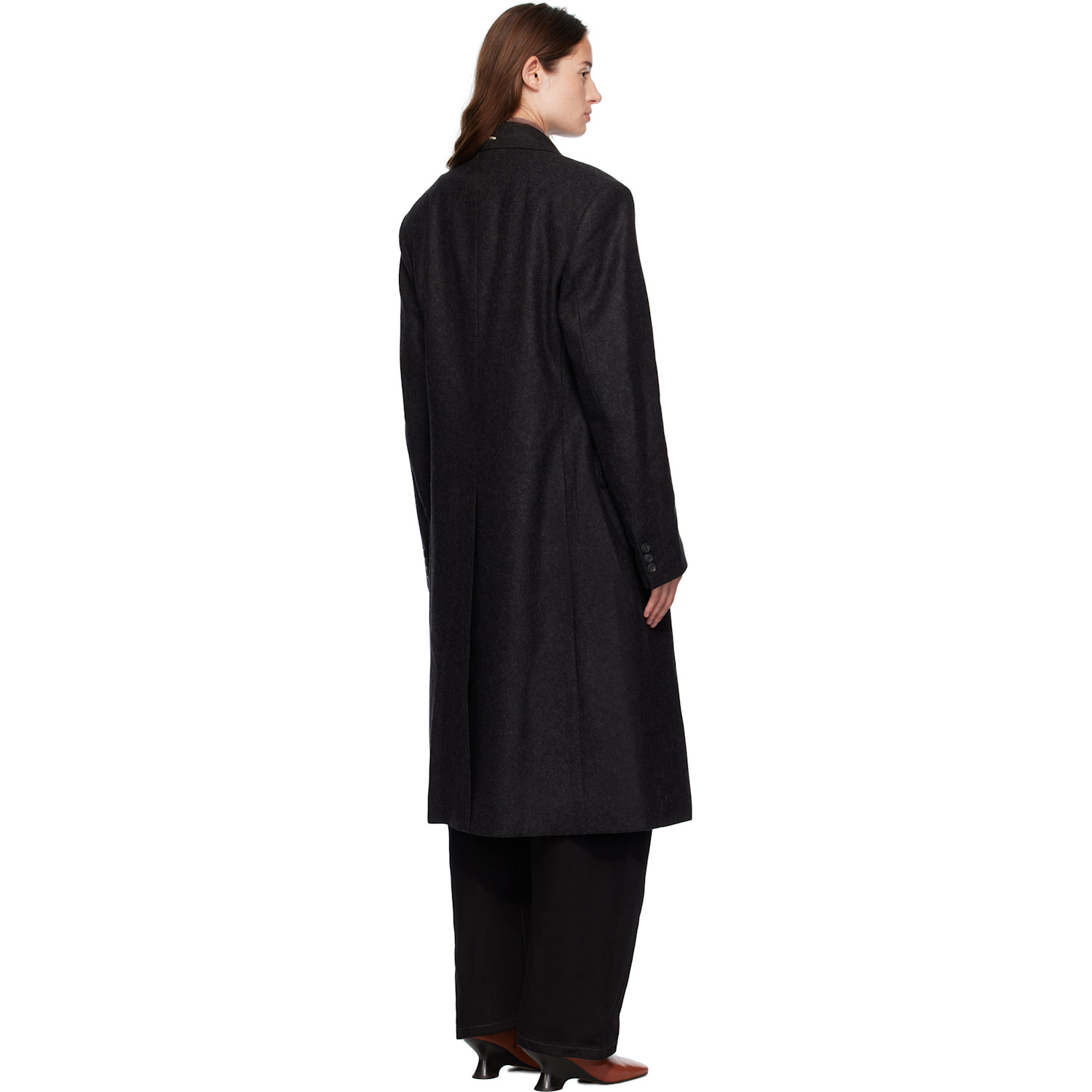  Our Legacy Gray Whale Coat 