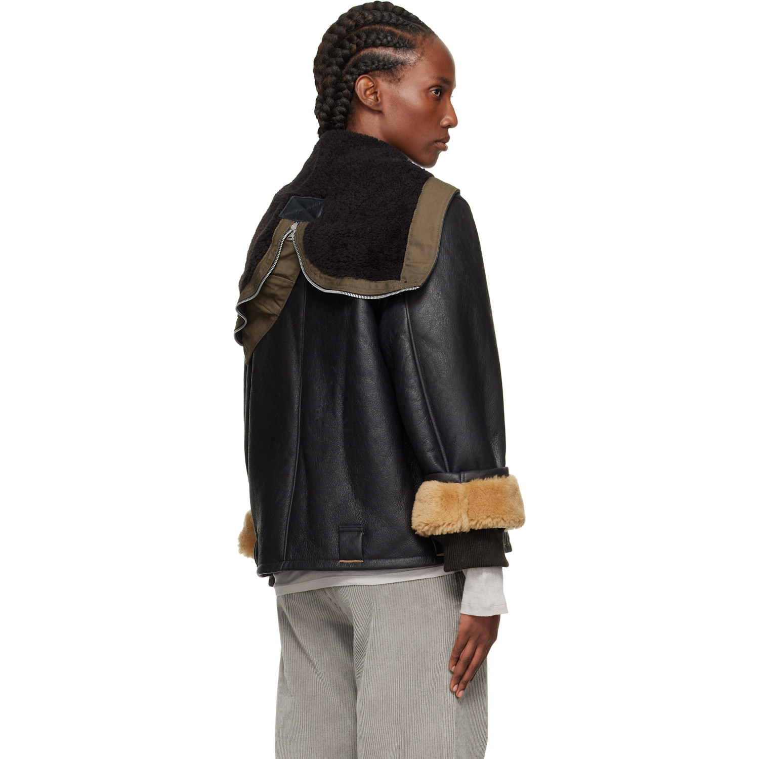  Our Legacy Black Blizzard Leather Jacket 