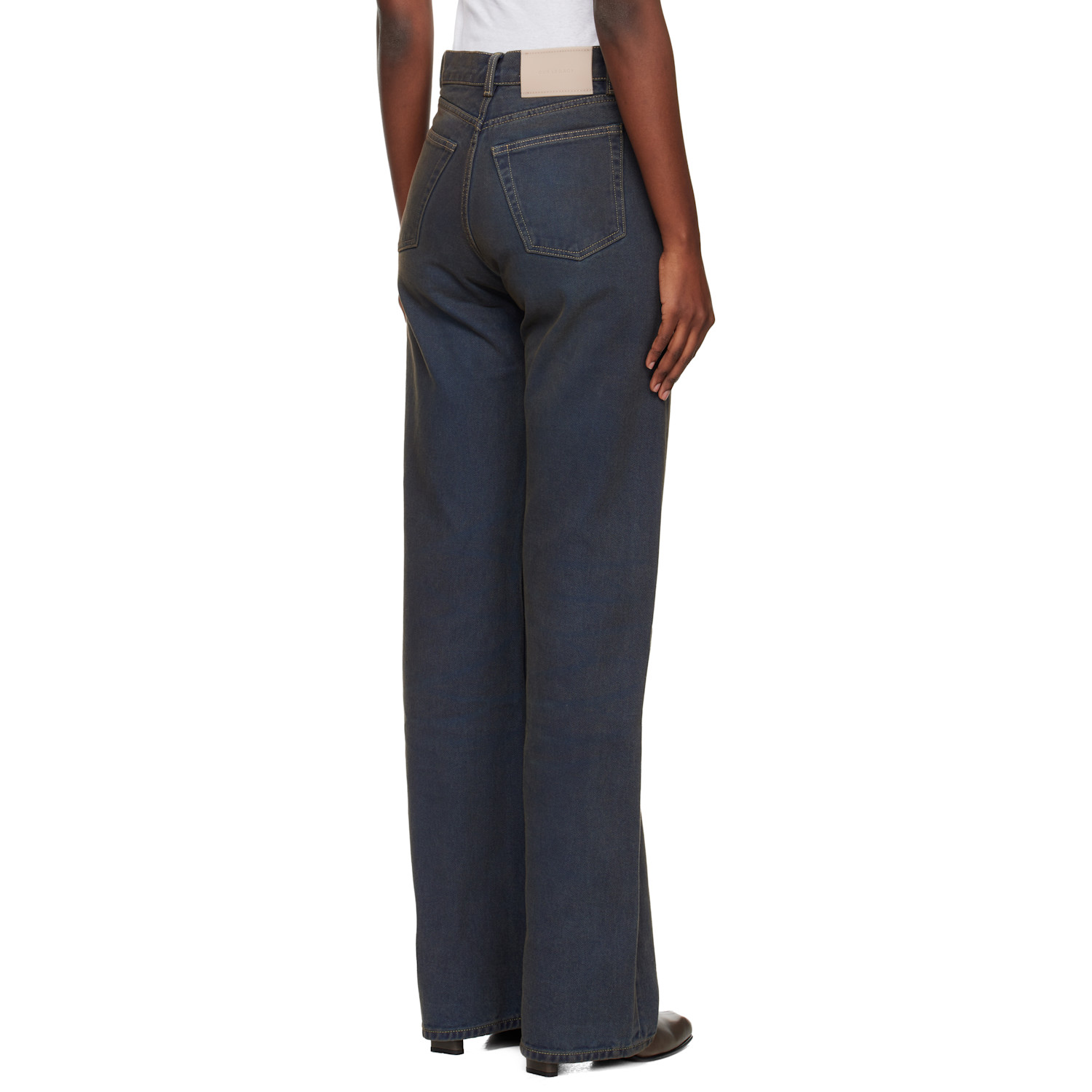  Our Legacy Blue Wata Cut Jeans 