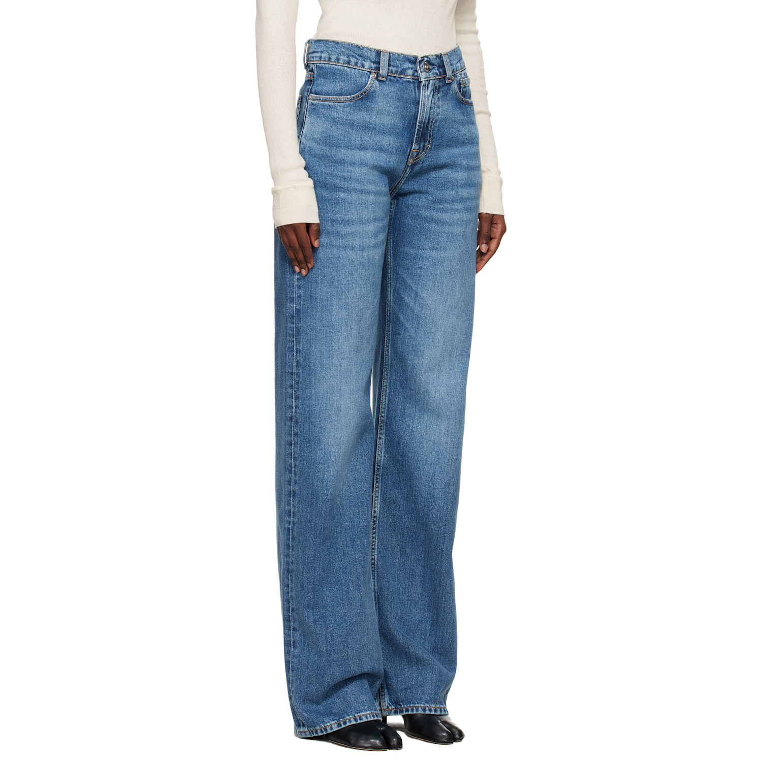  Our Legacy Blue Wata Cut Jeans 