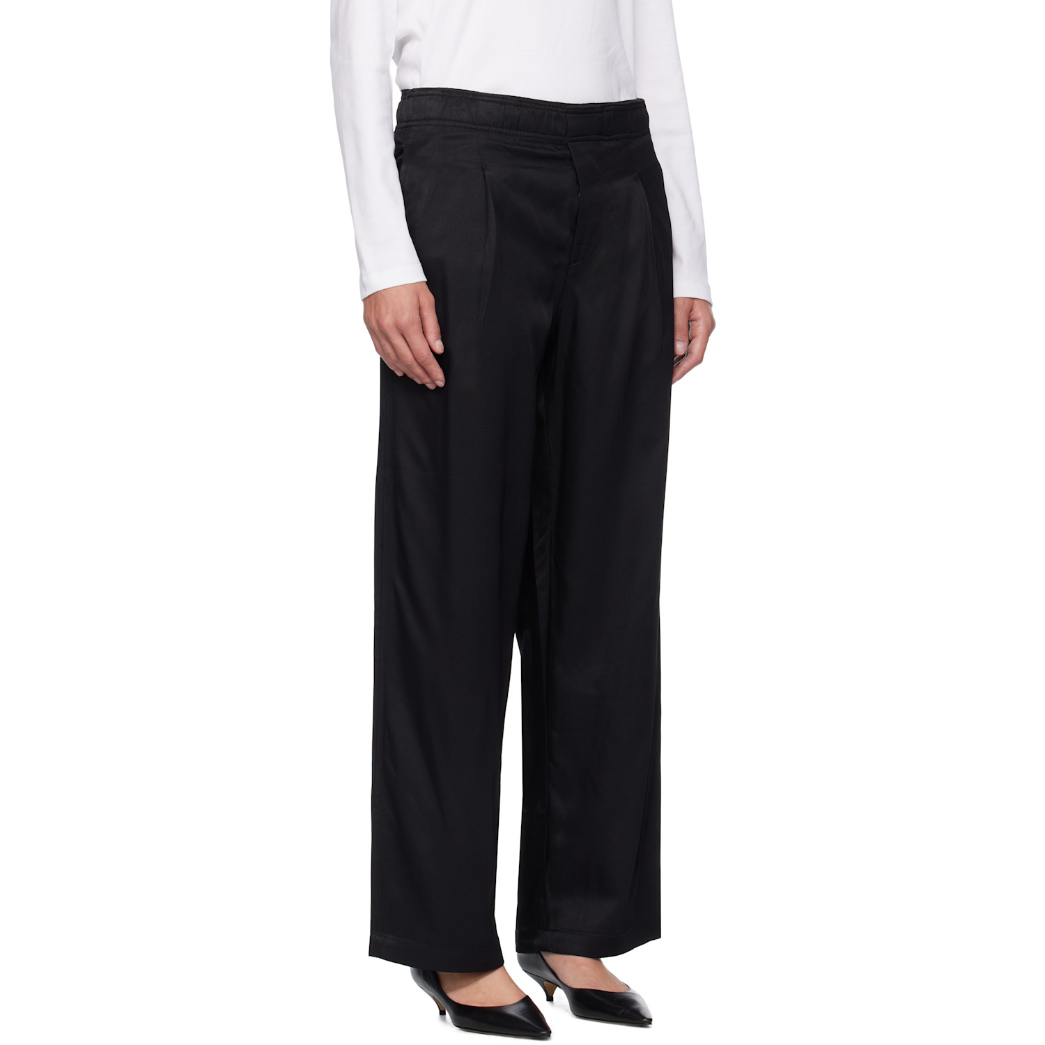  Our Legacy Black Robe Trousers 