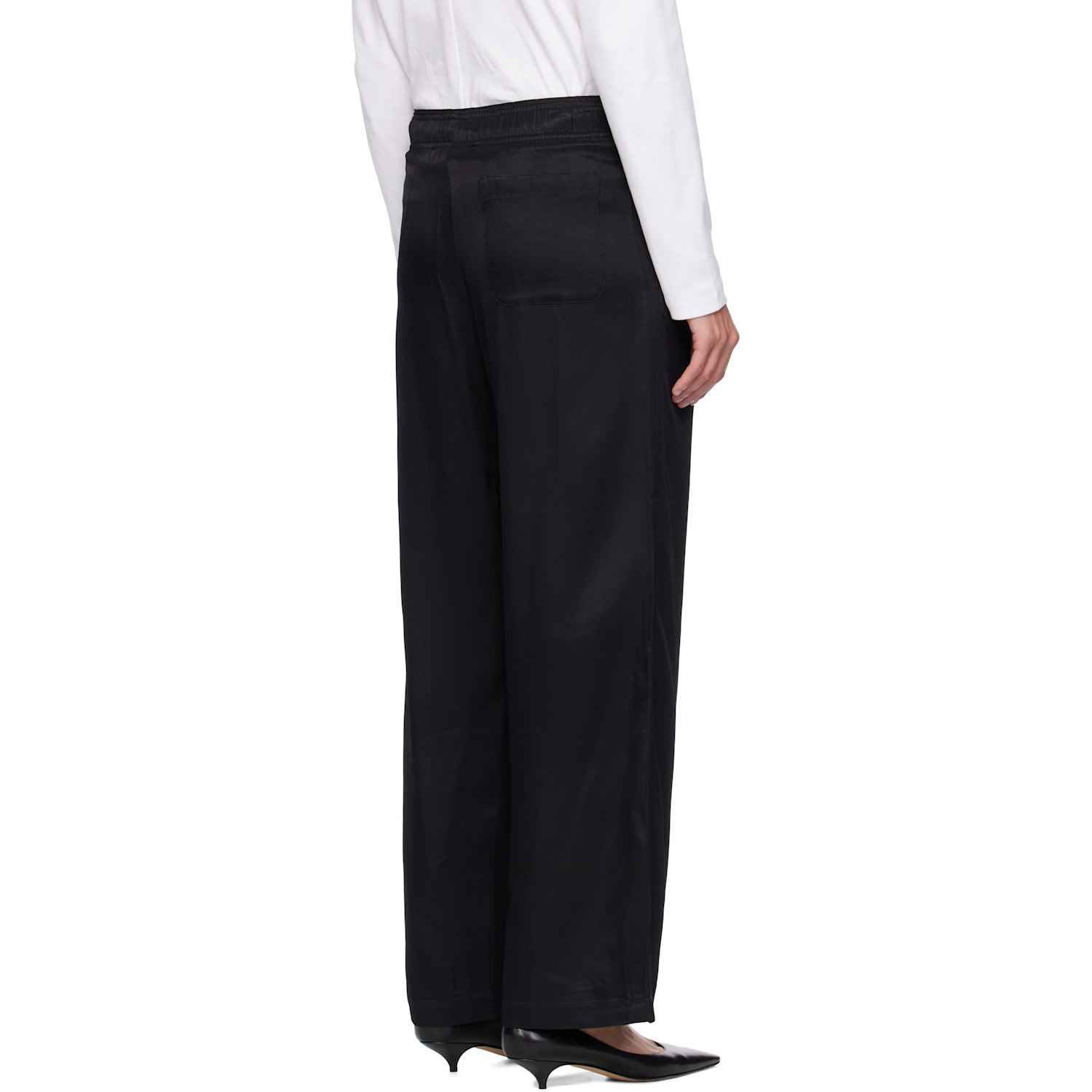  Our Legacy Black Robe Trousers 