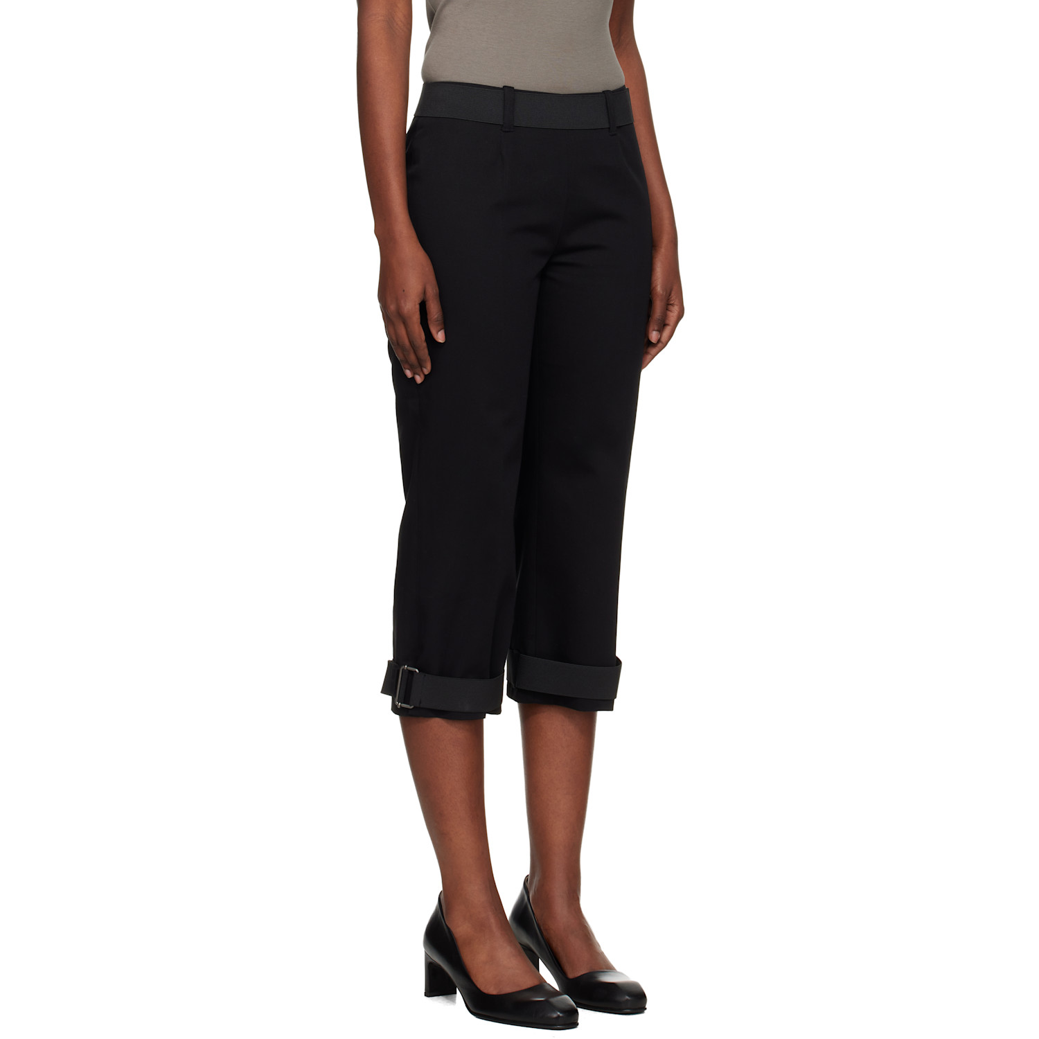  Our Legacy Black Sporty Capri Trousers 