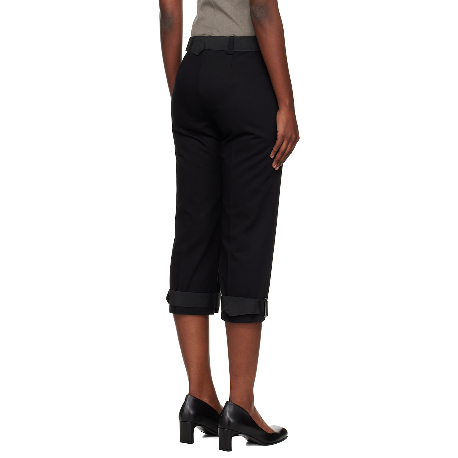  Our Legacy Black Sporty Capri Trousers 