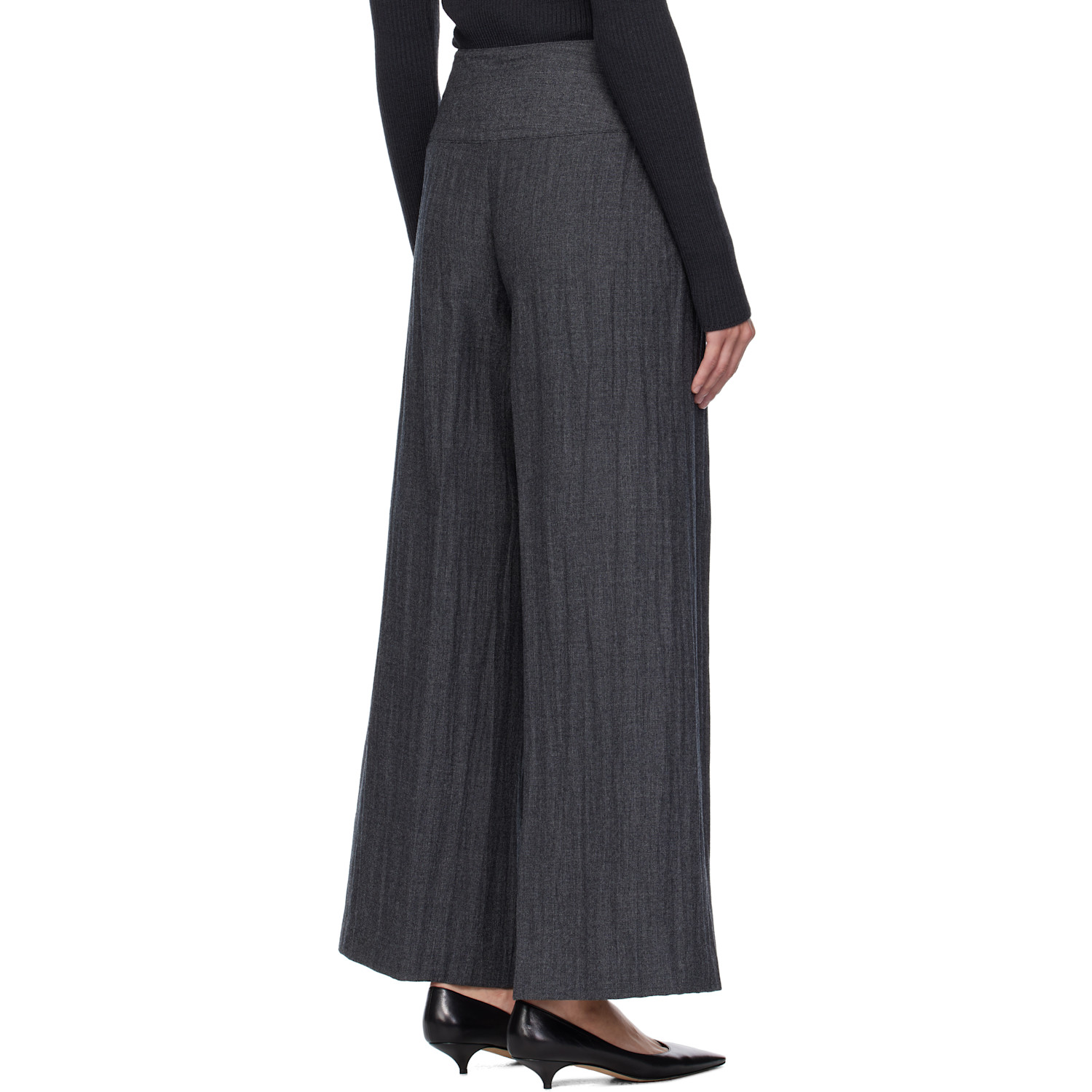  Our Legacy Gray Girdle Trousers 