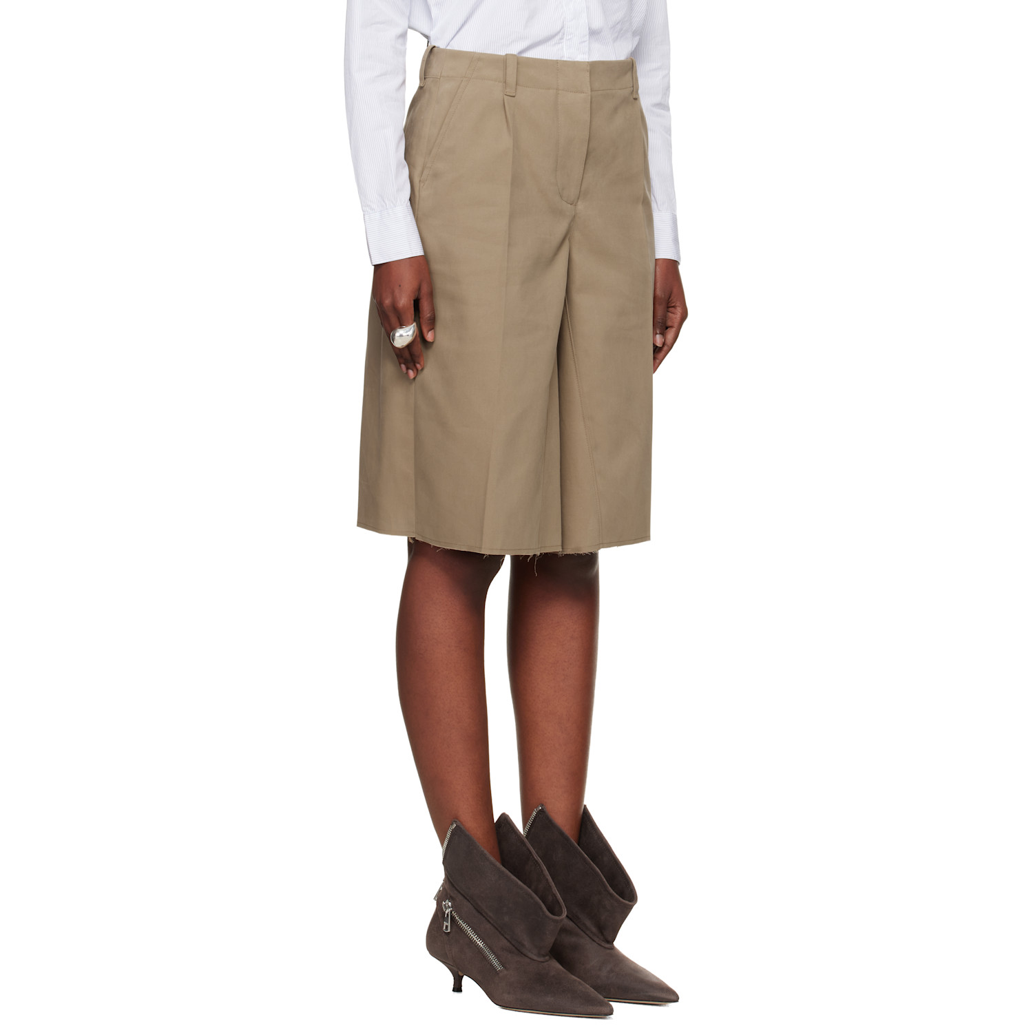  Our Legacy Khaki Jumbo Shorts 