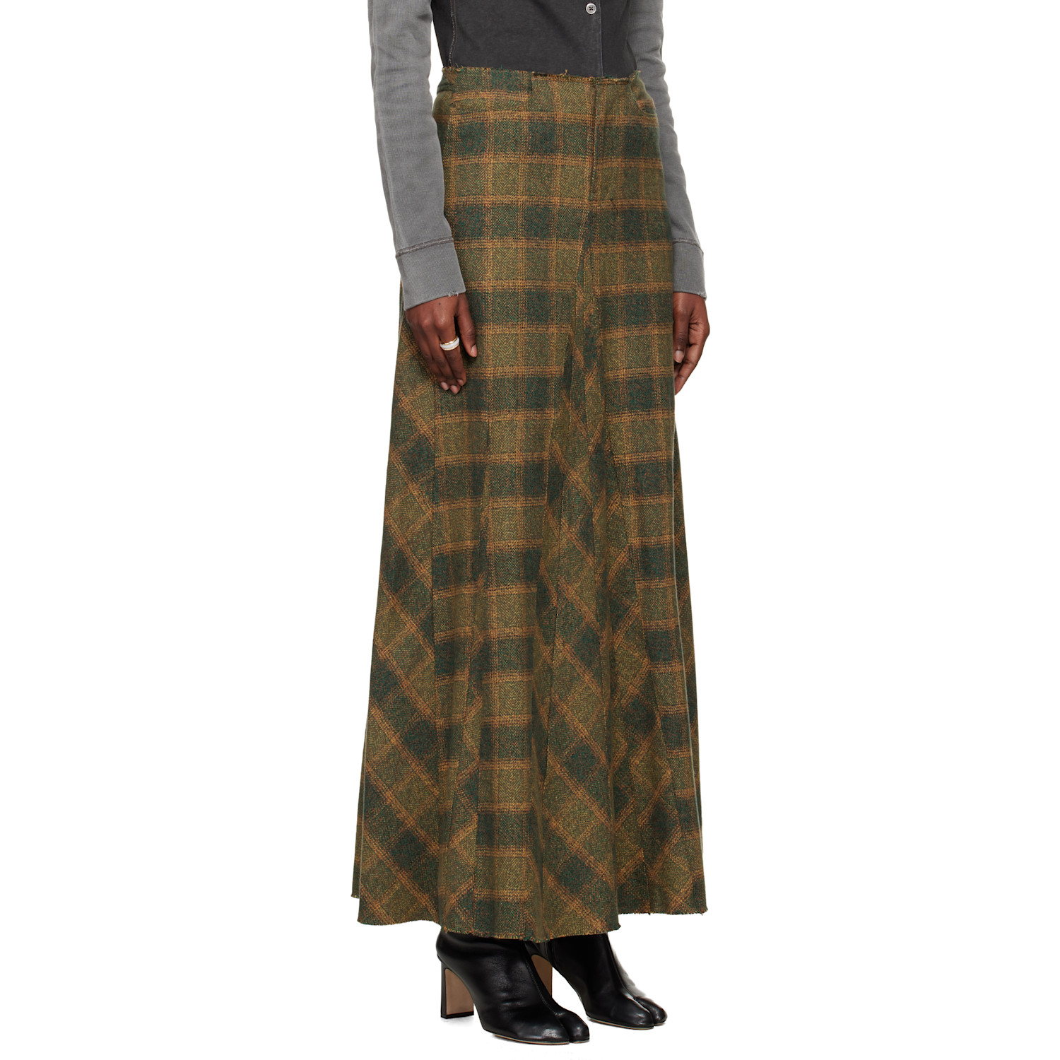  Our Legacy Green Rebel Maxi Skirt 